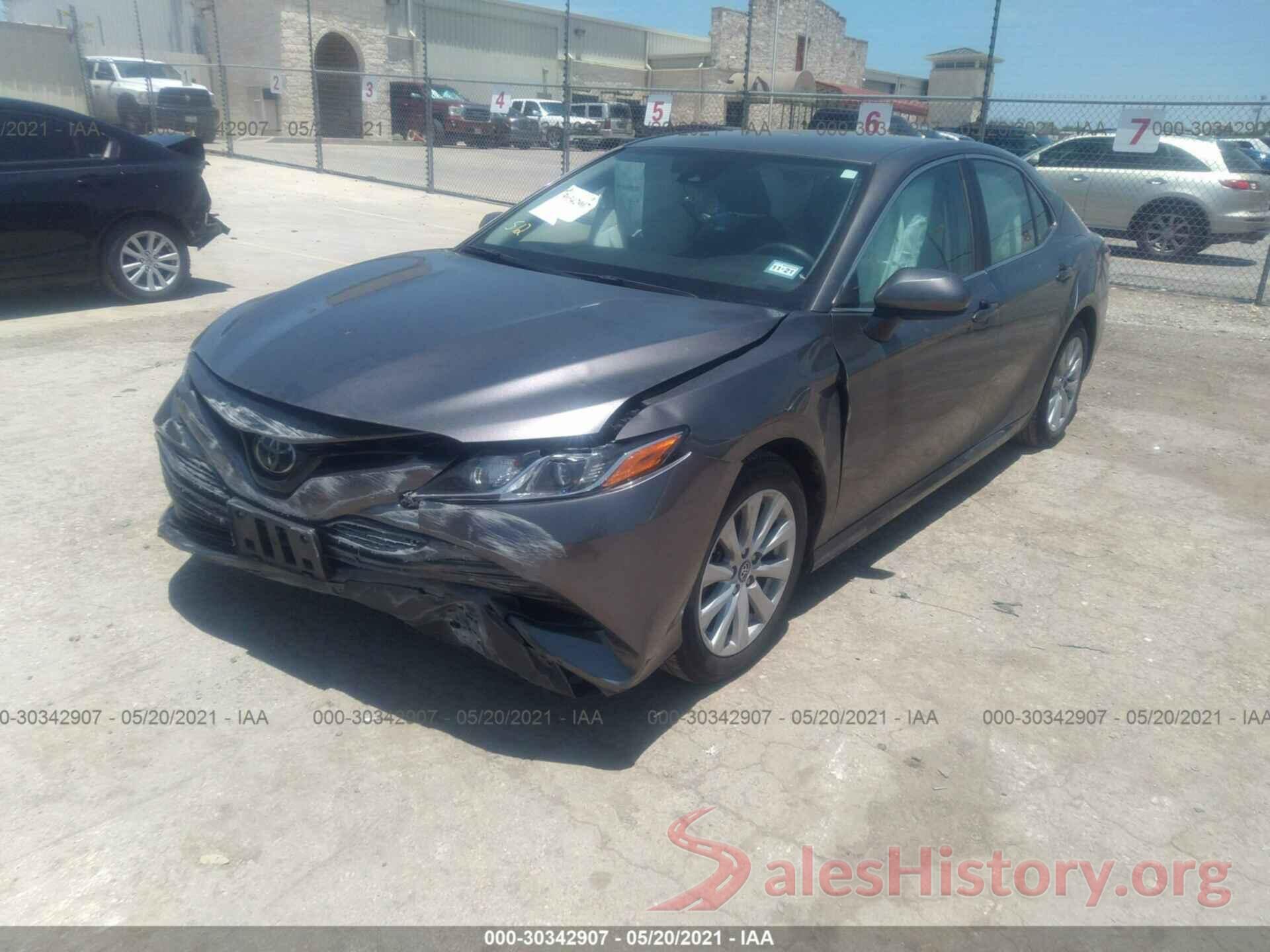 4T1B11HK0KU778257 2019 TOYOTA CAMRY