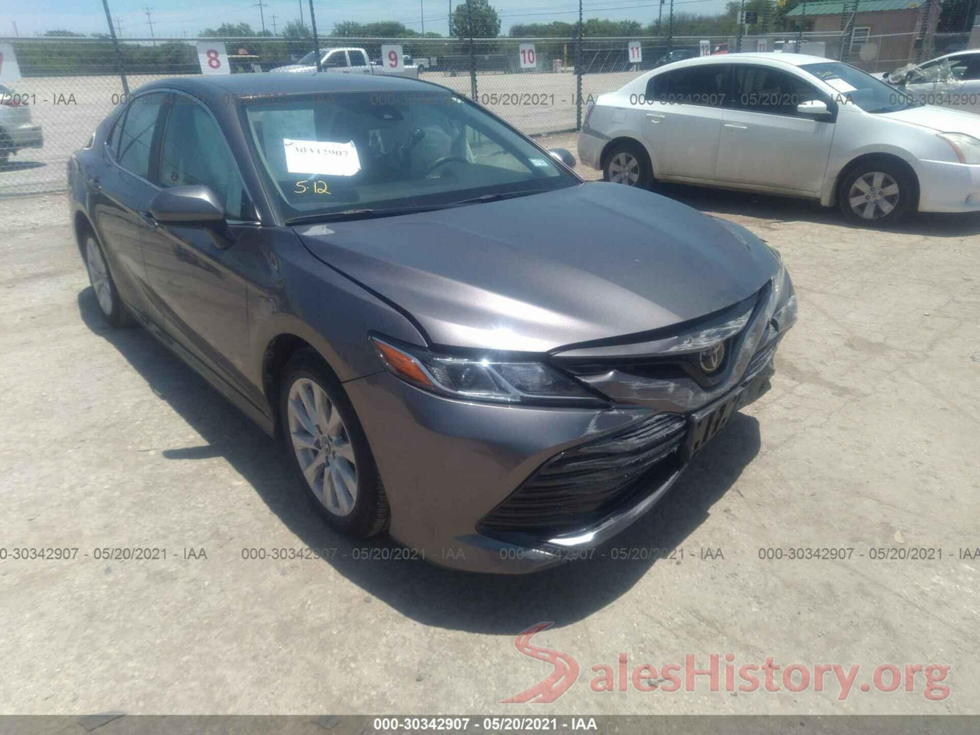 4T1B11HK0KU778257 2019 TOYOTA CAMRY