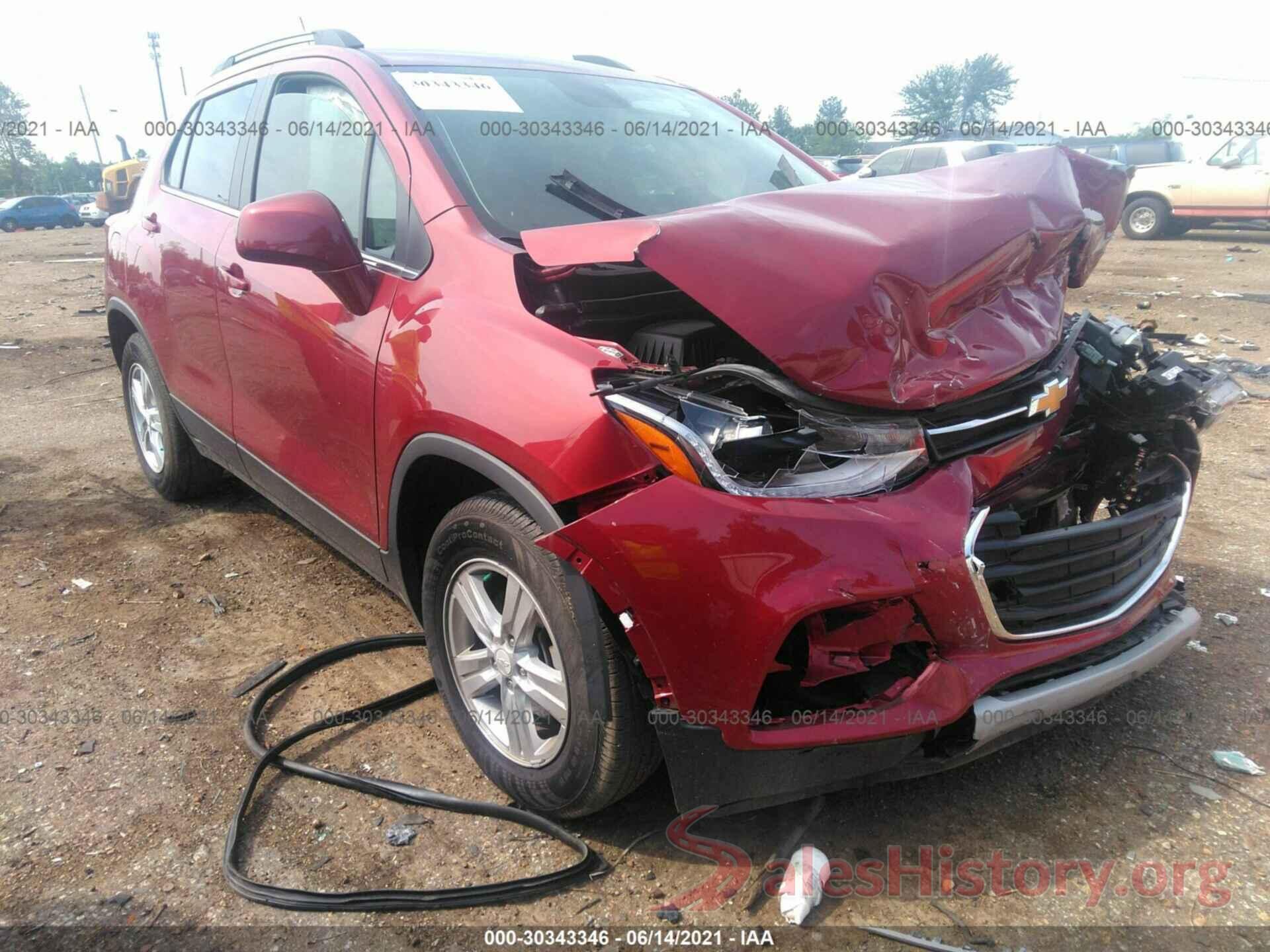 3GNCJLSB6JL417158 2018 CHEVROLET TRAX