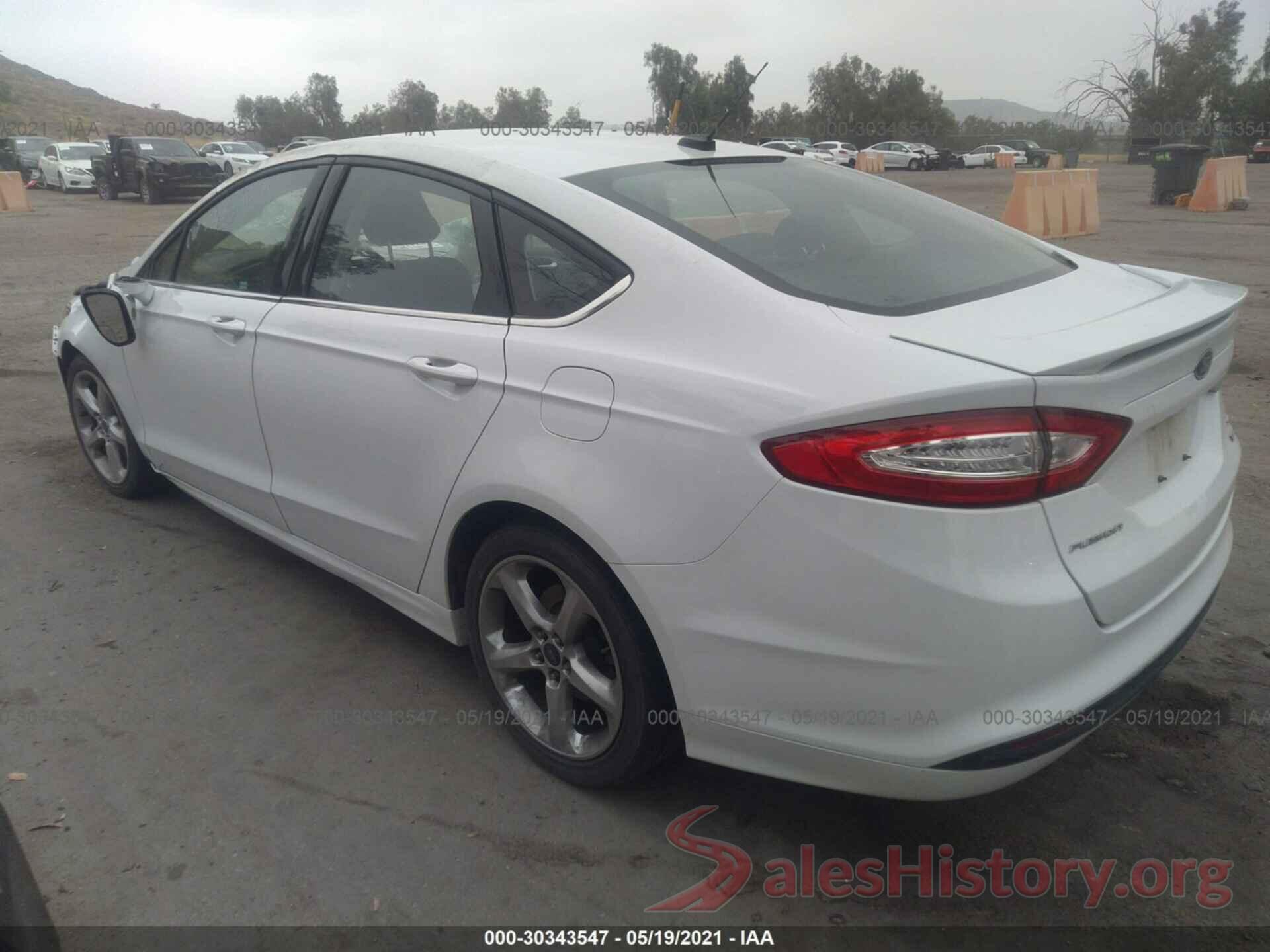 3FA6P0HDXGR399948 2016 FORD FUSION