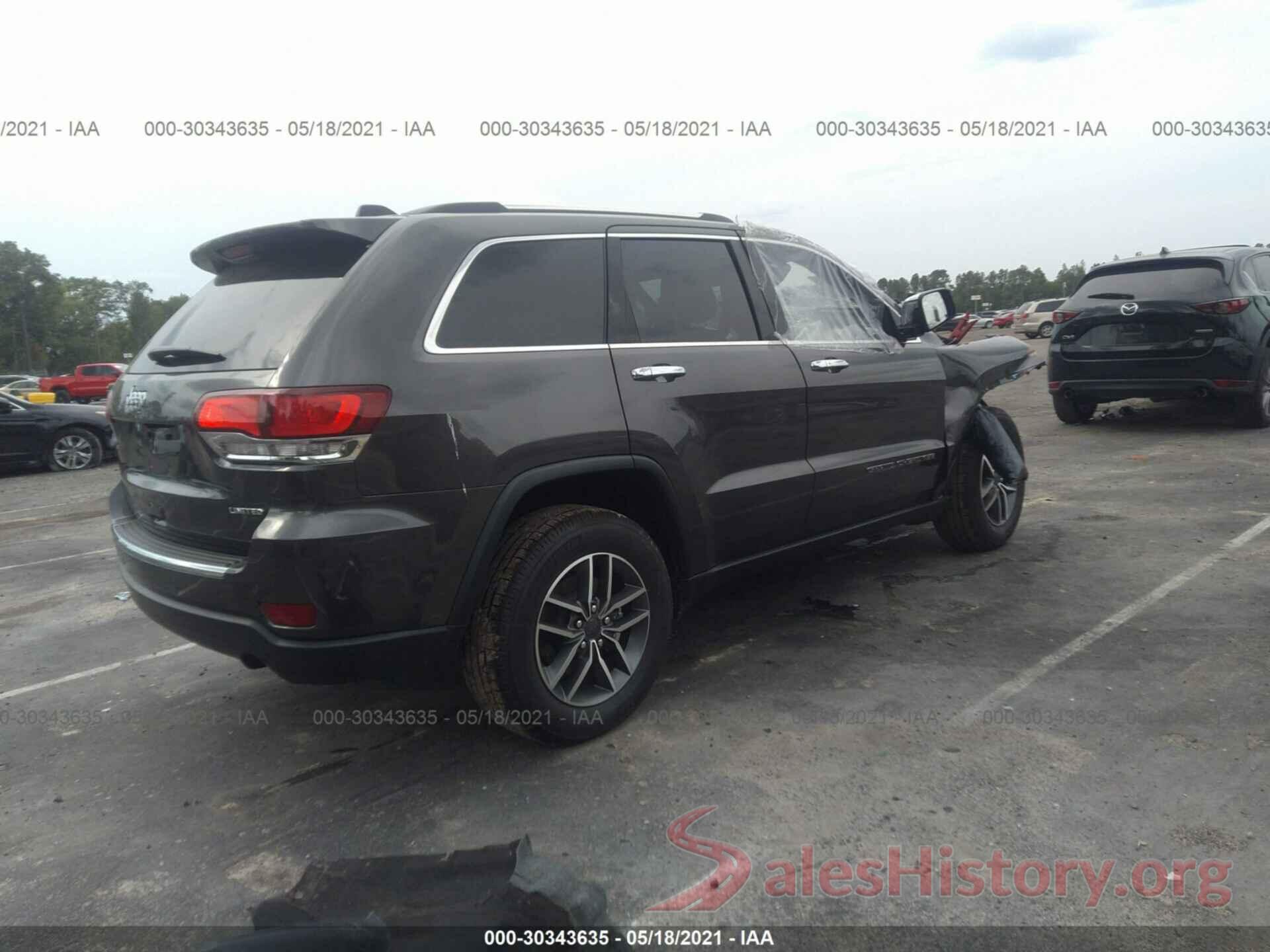 1C4RJEBG1MC656319 2021 JEEP GRAND CHEROKEE