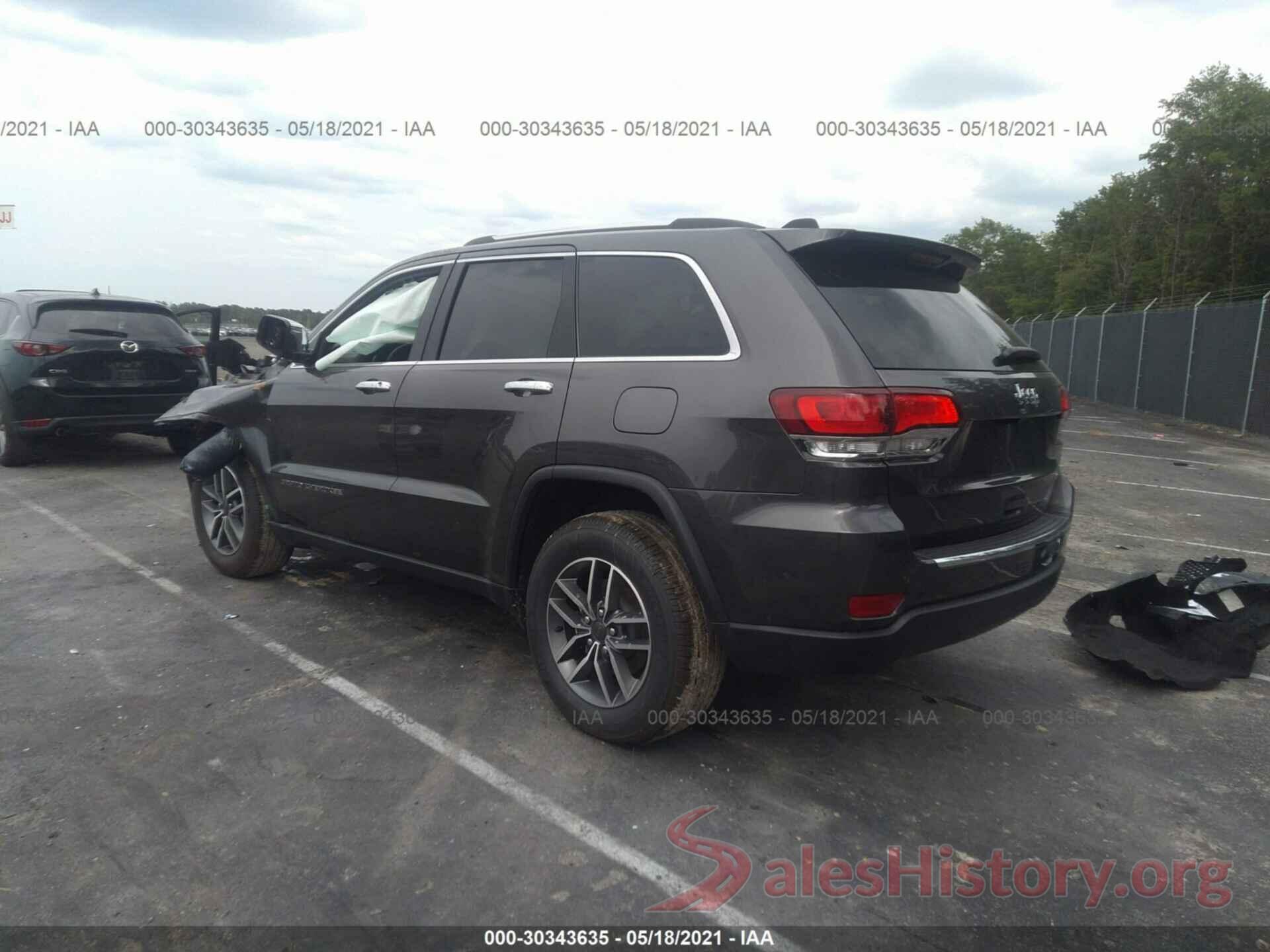 1C4RJEBG1MC656319 2021 JEEP GRAND CHEROKEE