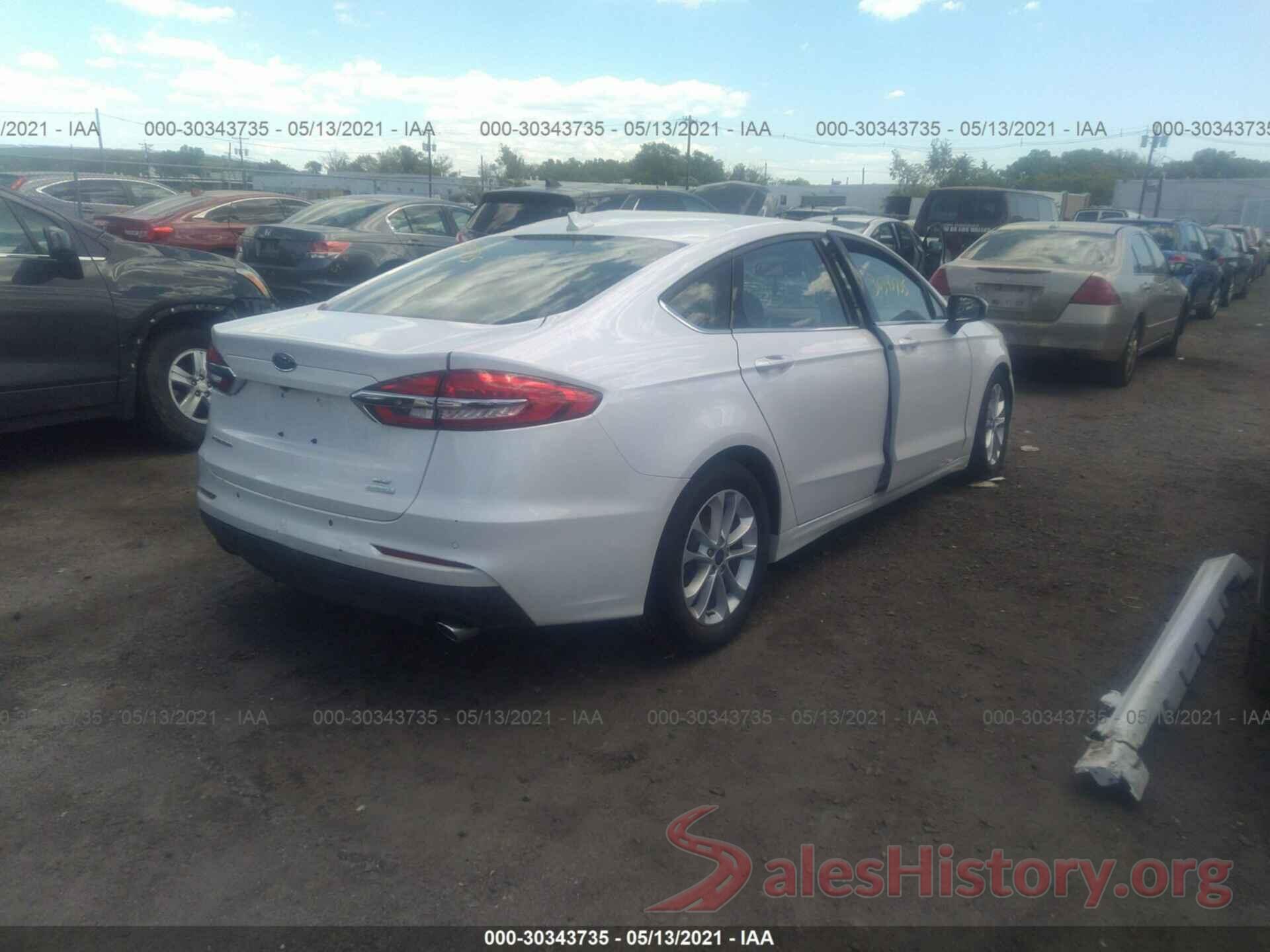 3FA6P0HD2LR101354 2020 FORD FUSION