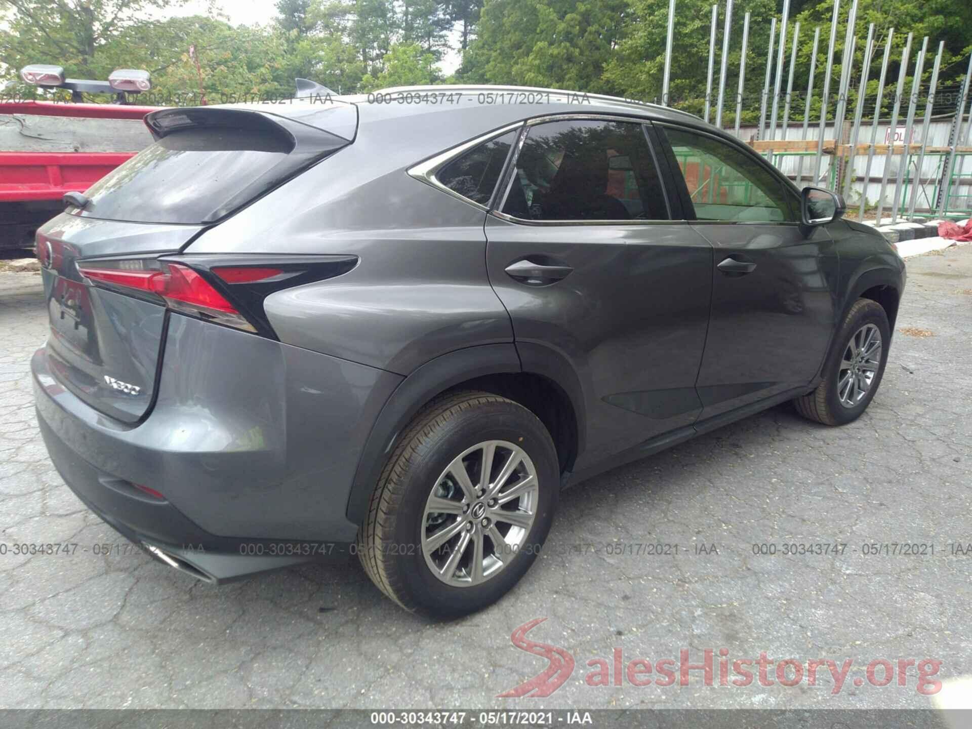 JTJDARDZ3L2232383 2020 LEXUS NX