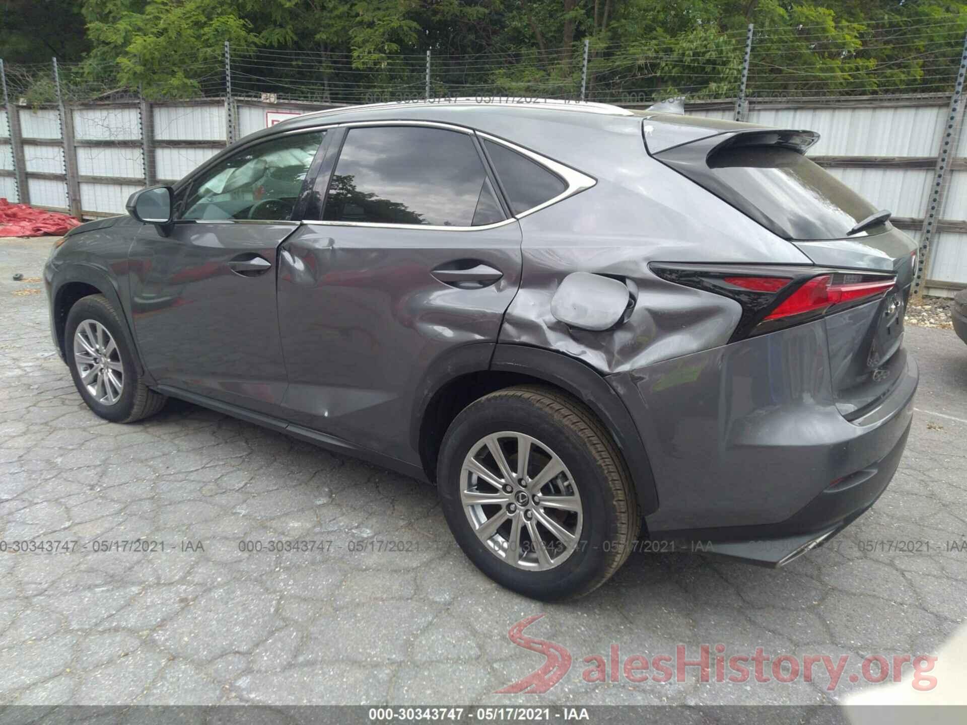 JTJDARDZ3L2232383 2020 LEXUS NX