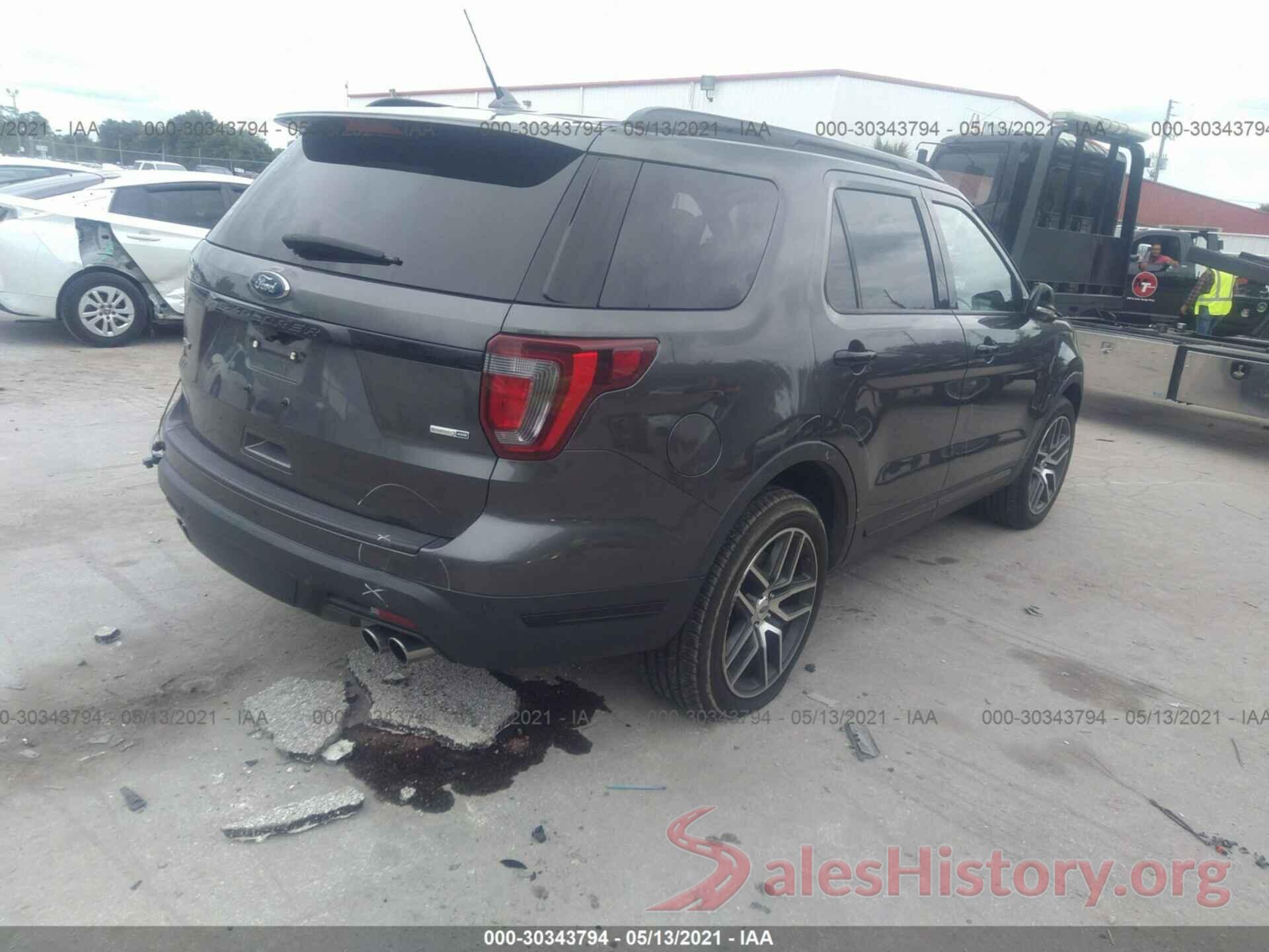 1FM5K8GT1KGB48954 2019 FORD EXPLORER