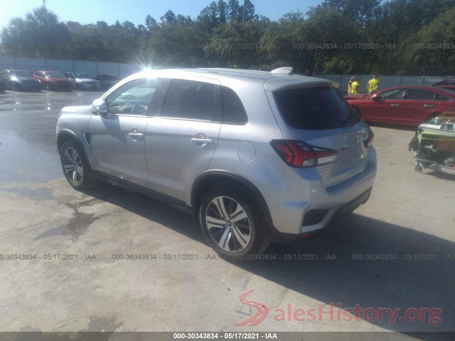 JA4APVAU3MU018161 2021 MITSUBISHI OUTLANDER SPORT