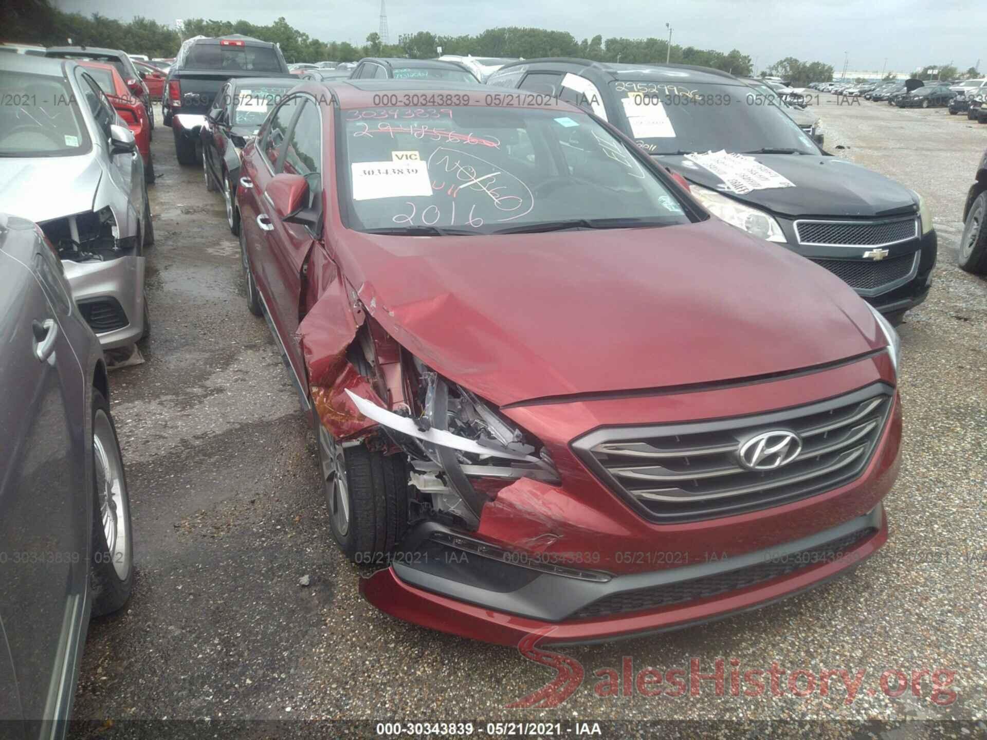 5NPE34AF5GH329975 2016 HYUNDAI SONATA