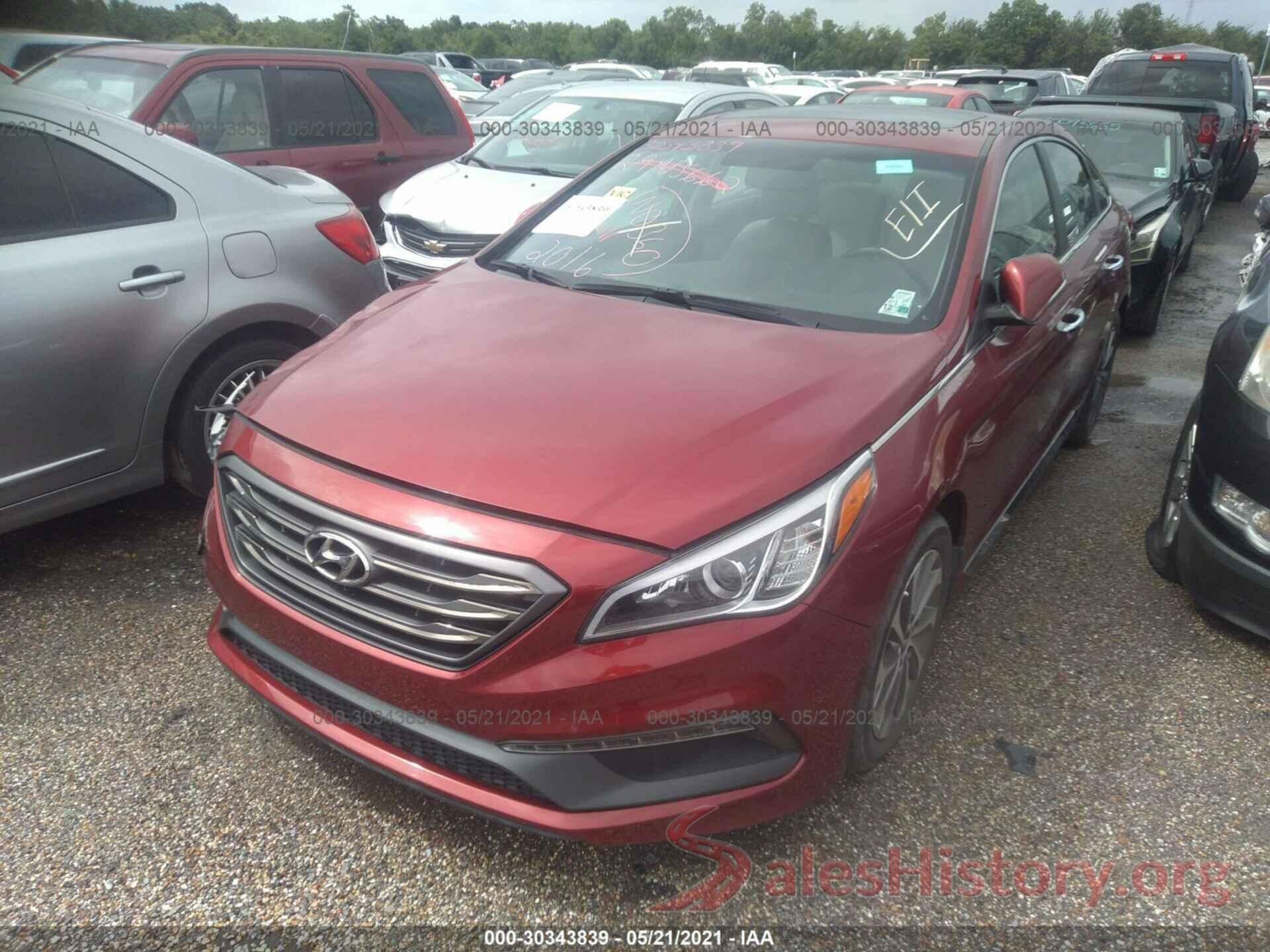 5NPE34AF5GH329975 2016 HYUNDAI SONATA