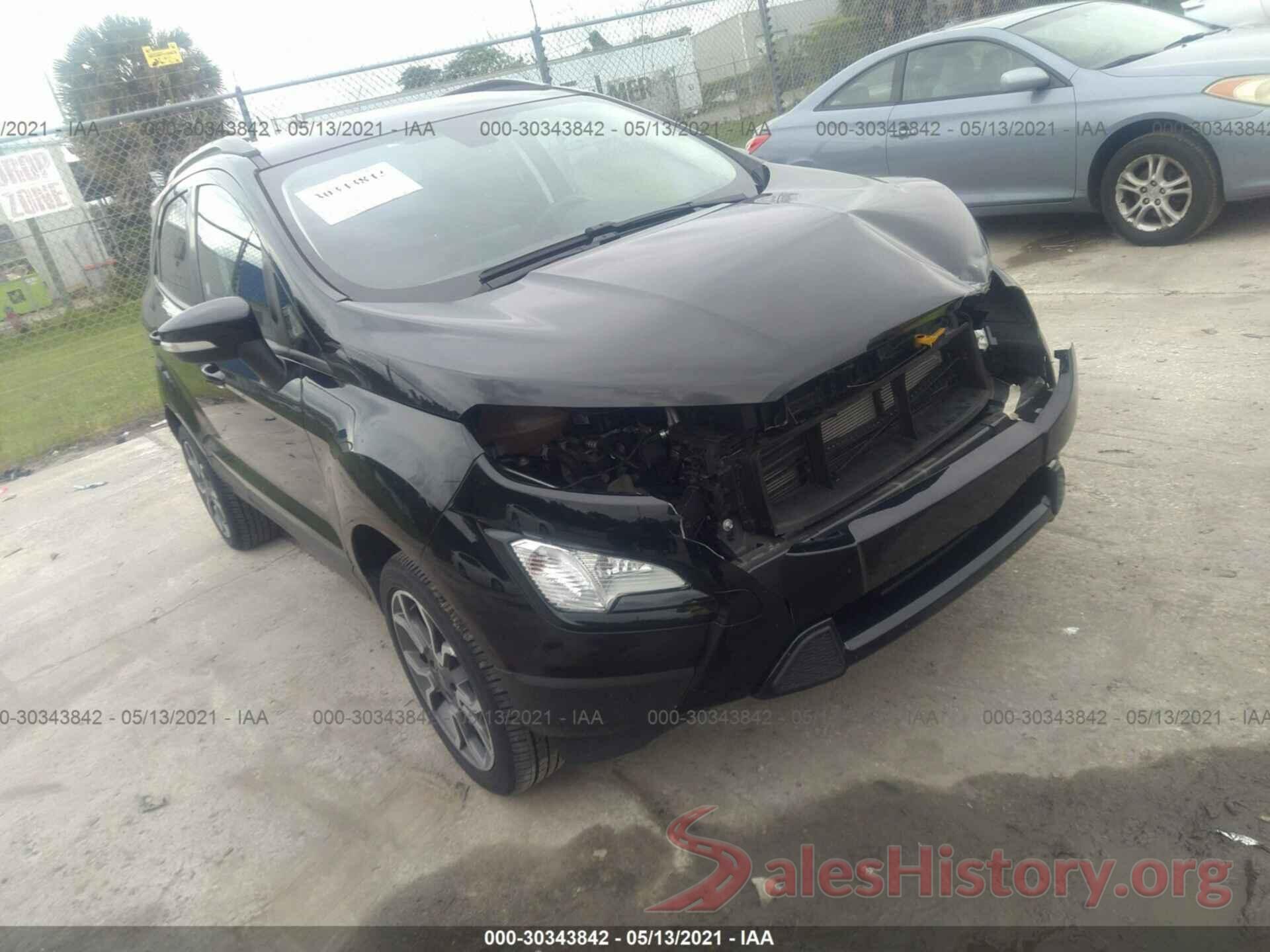 MAJ6S3JL6LC349378 2020 FORD ECOSPORT