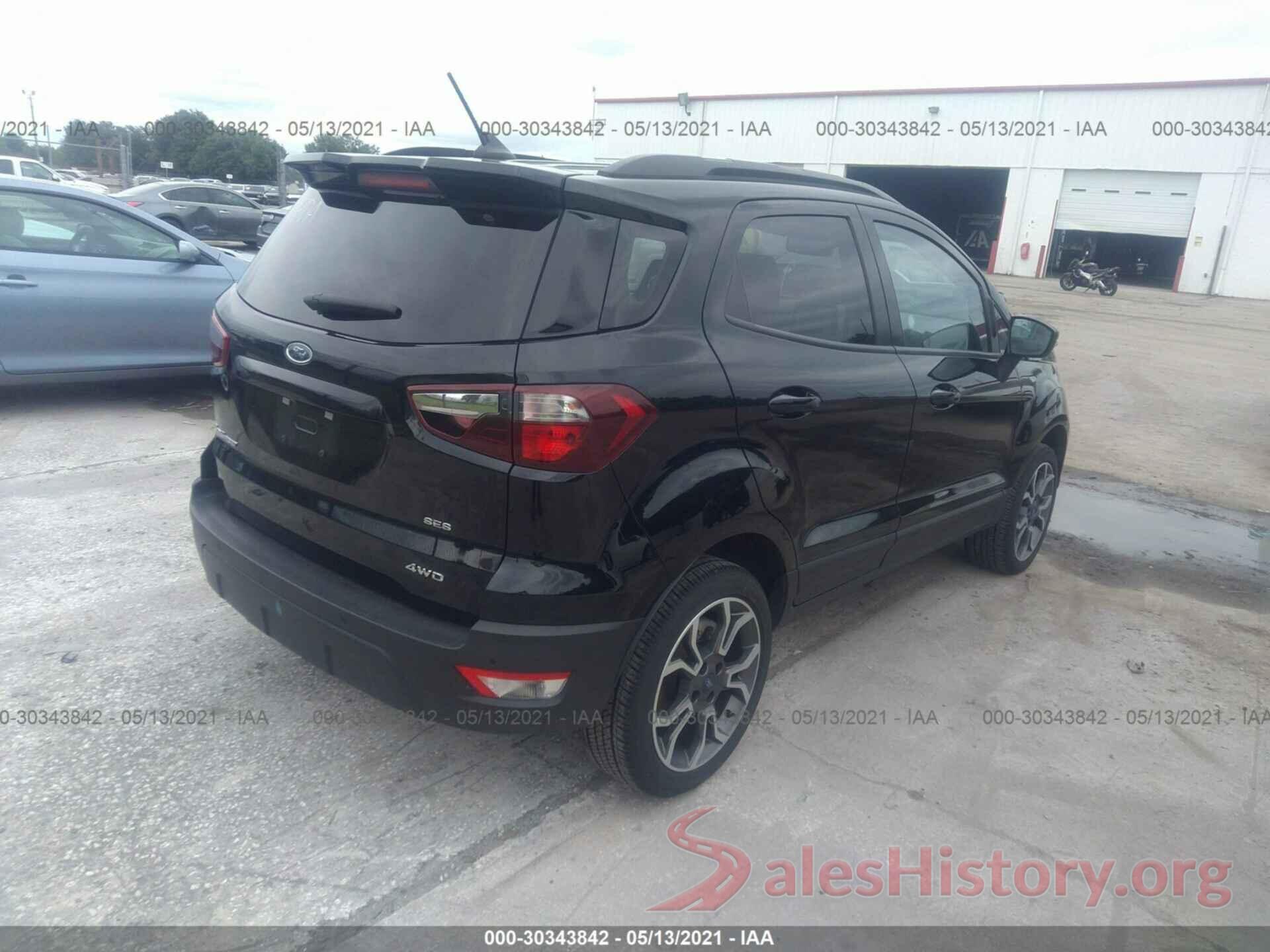 MAJ6S3JL6LC349378 2020 FORD ECOSPORT