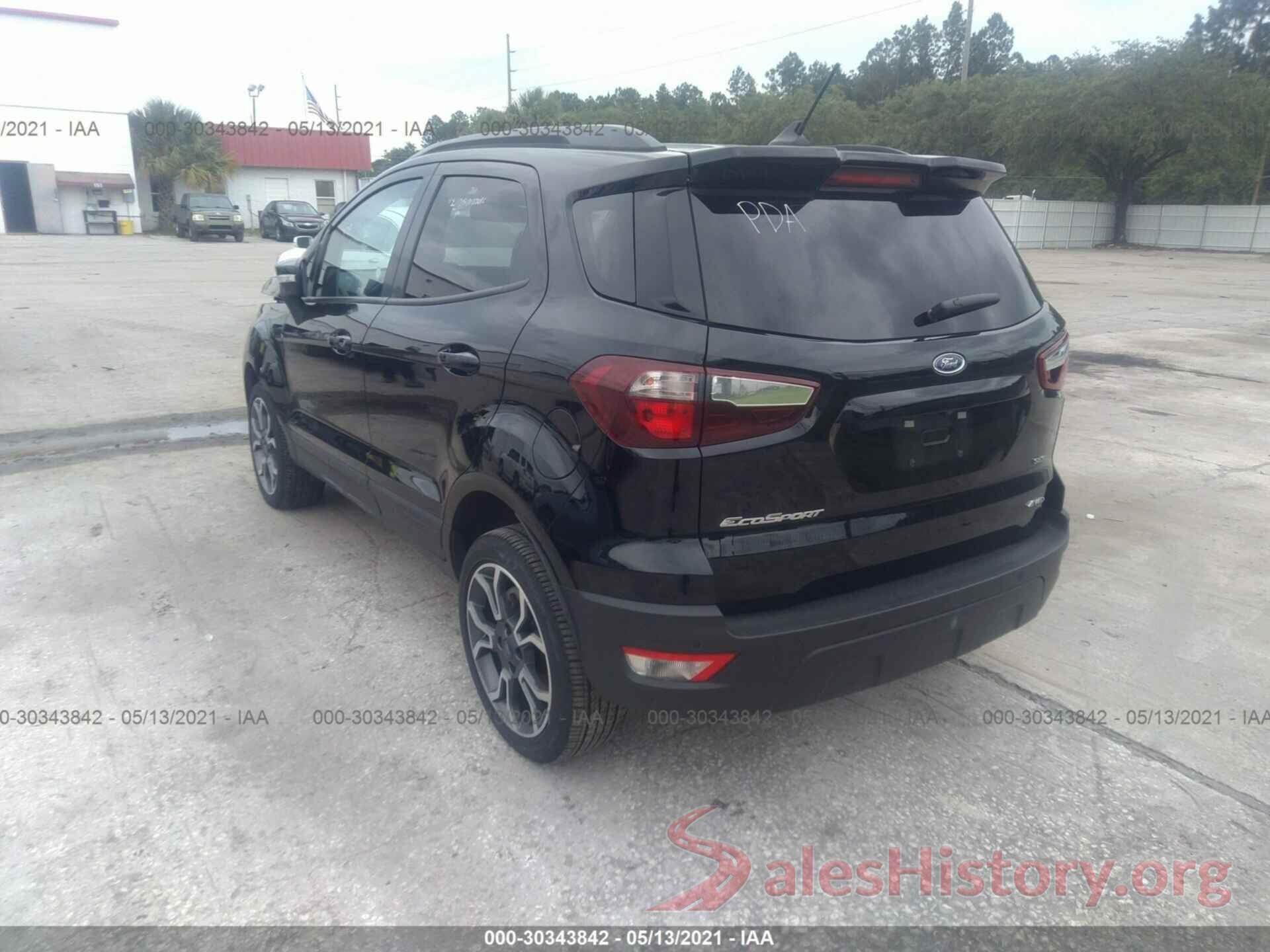 MAJ6S3JL6LC349378 2020 FORD ECOSPORT