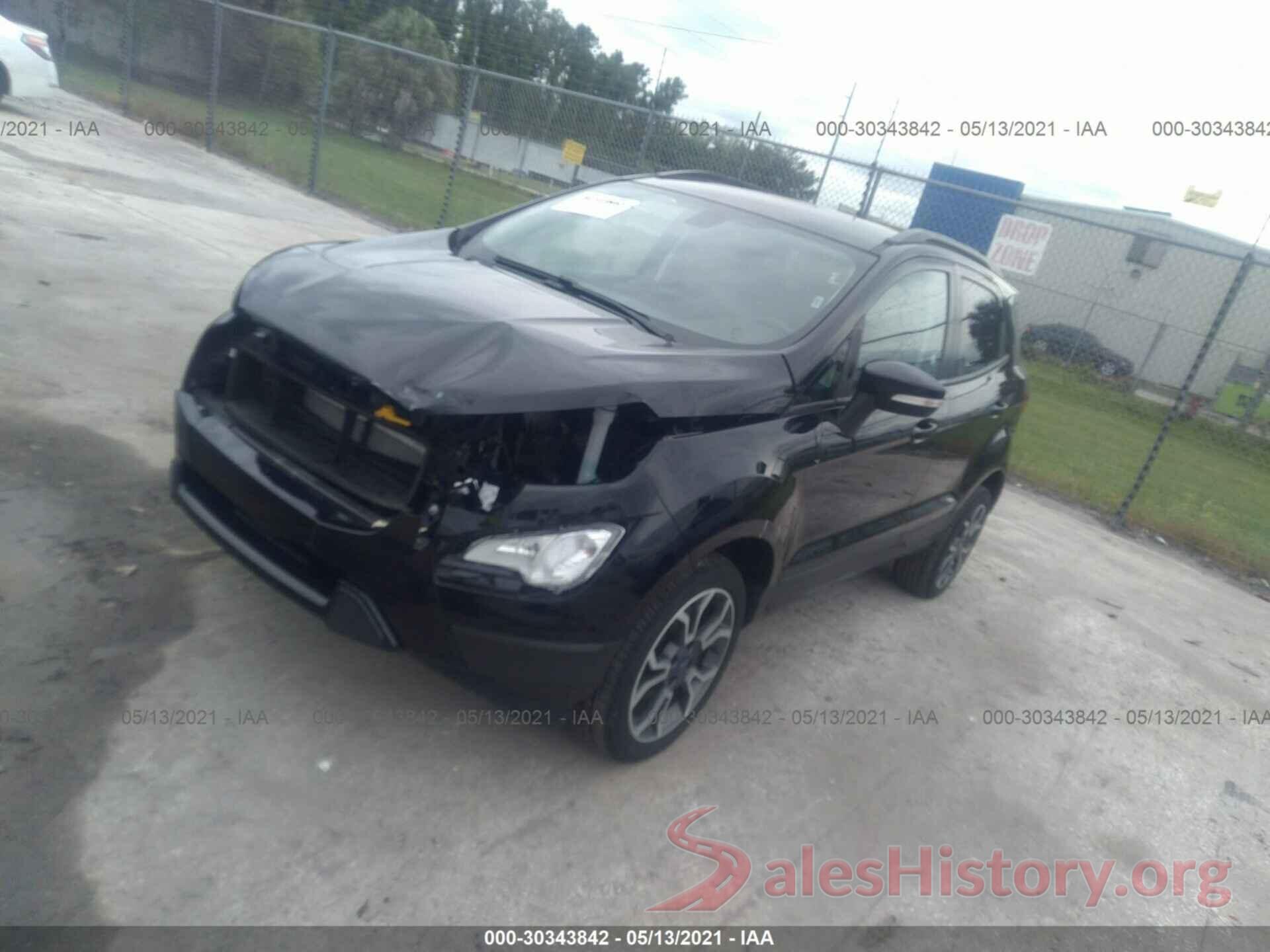 MAJ6S3JL6LC349378 2020 FORD ECOSPORT