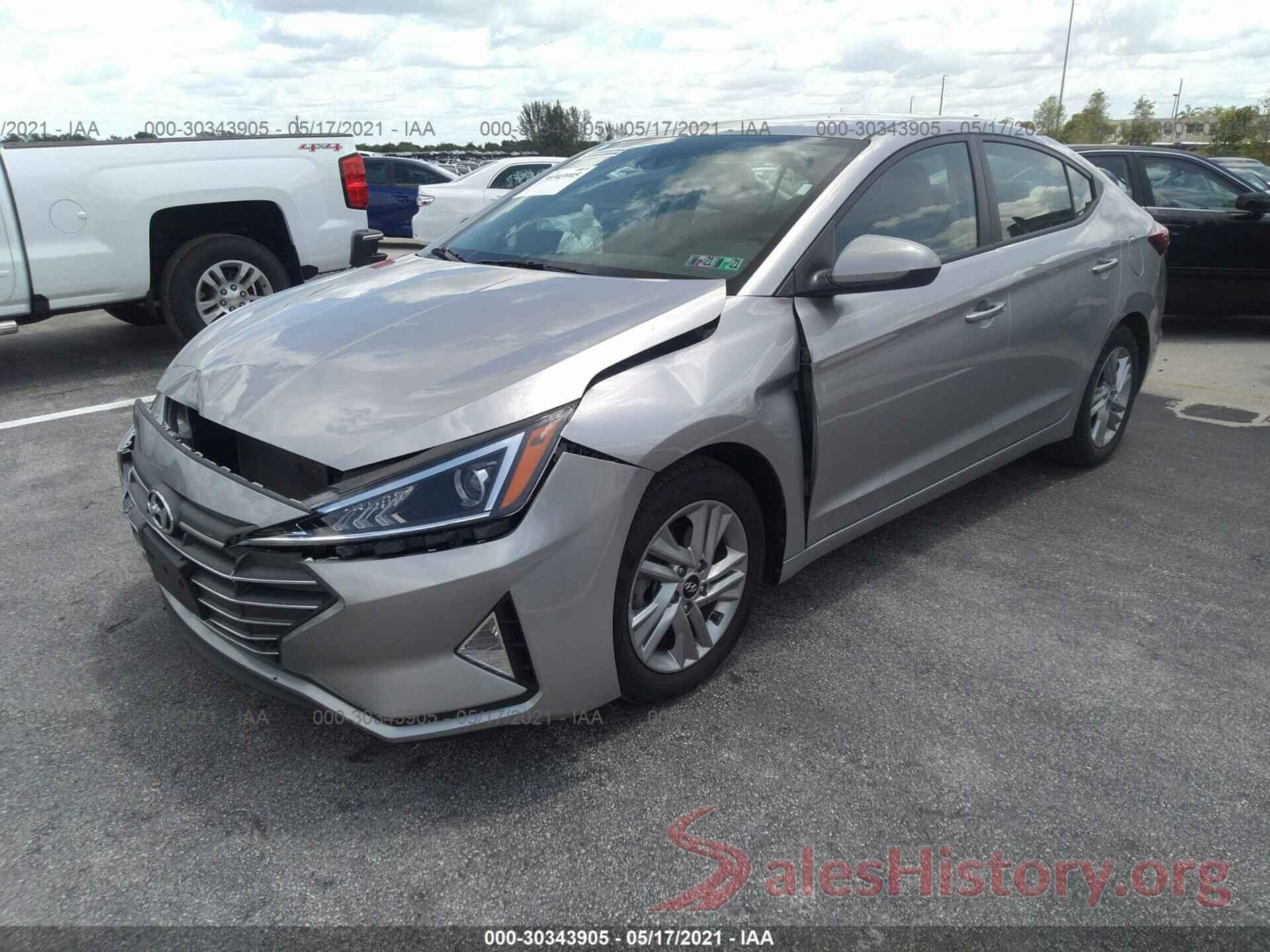 5NPD84LFXLH614689 2020 HYUNDAI ELANTRA