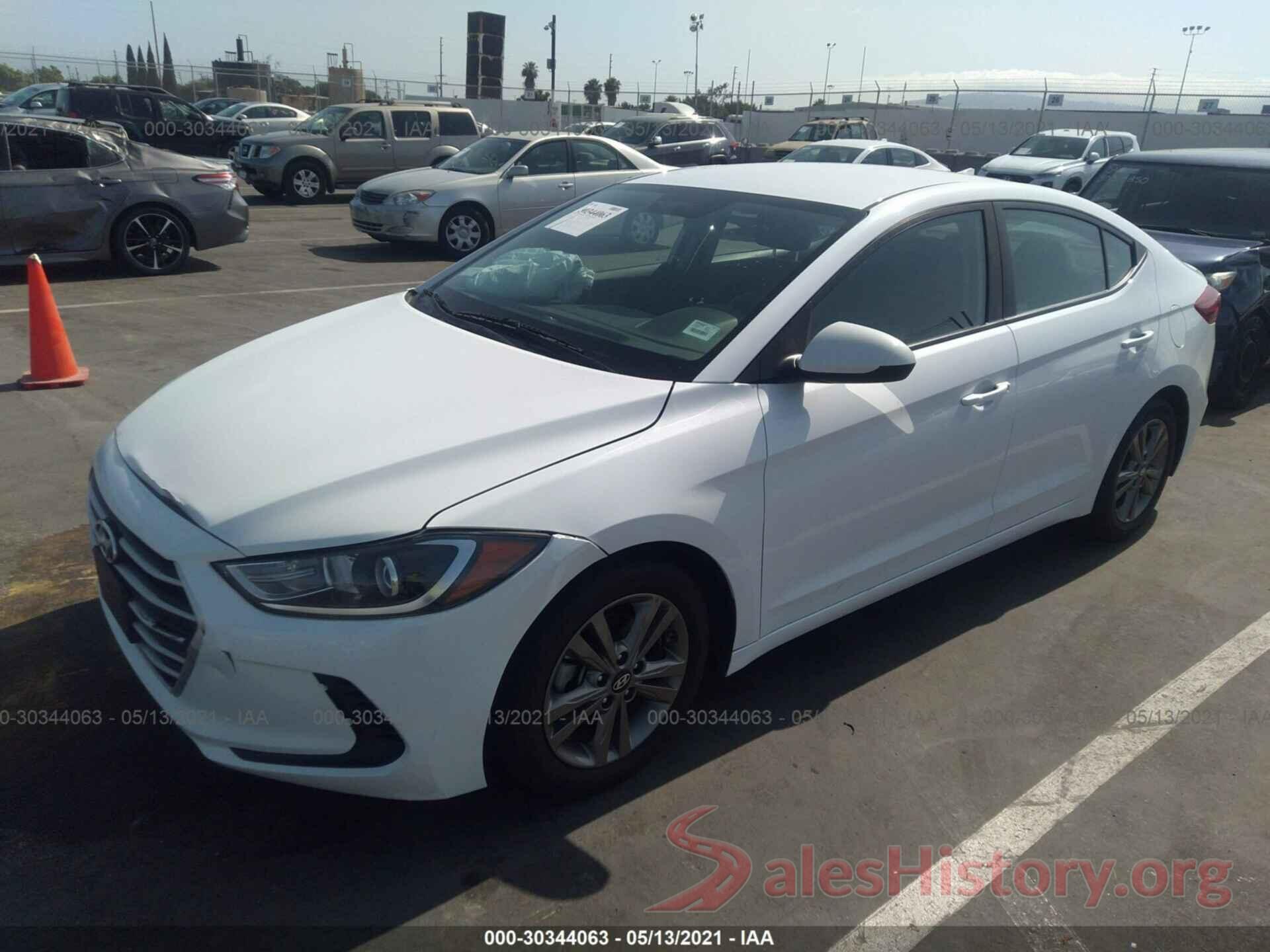 5NPD84LF8JH327204 2018 HYUNDAI ELANTRA