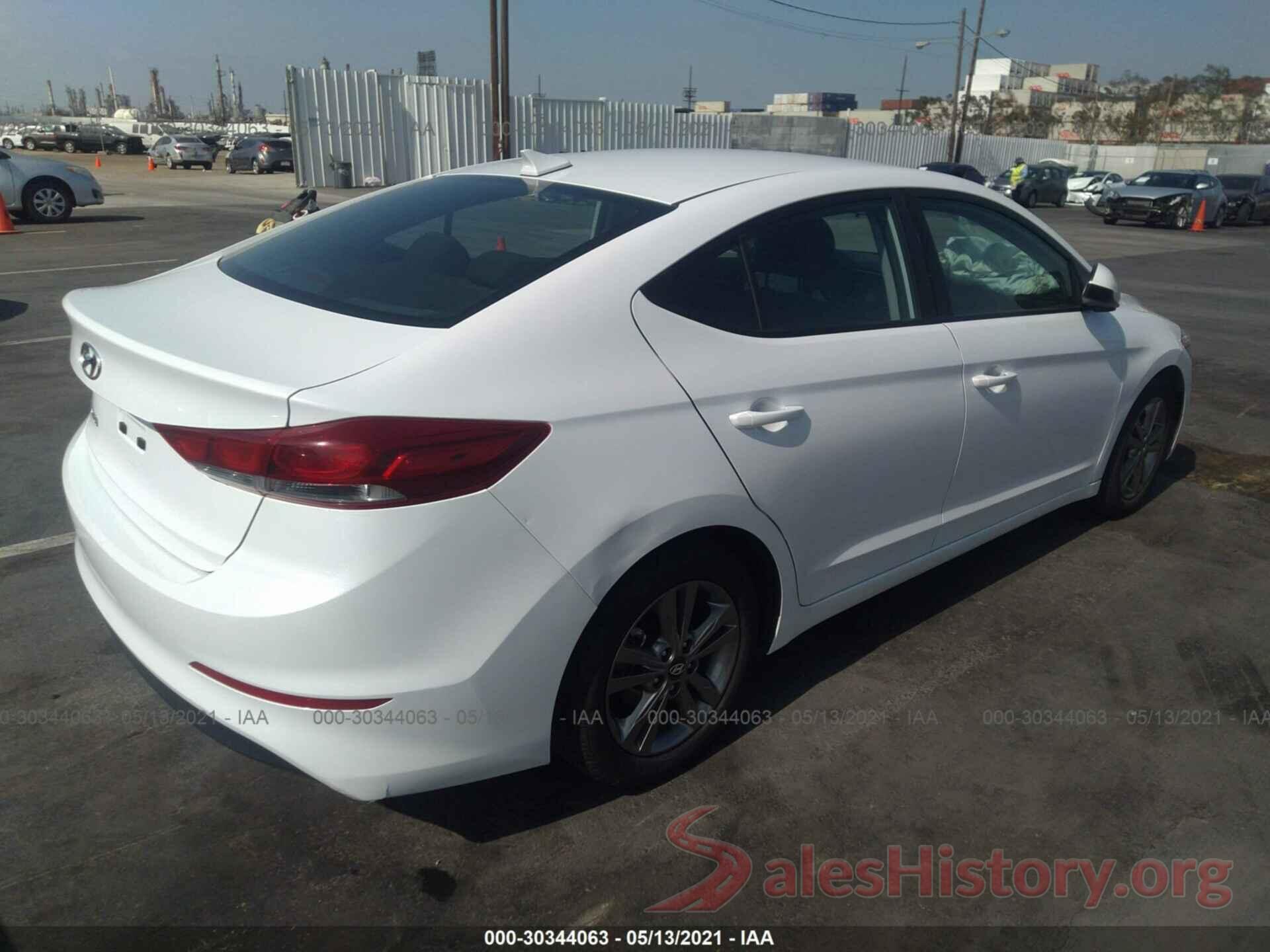 5NPD84LF8JH327204 2018 HYUNDAI ELANTRA