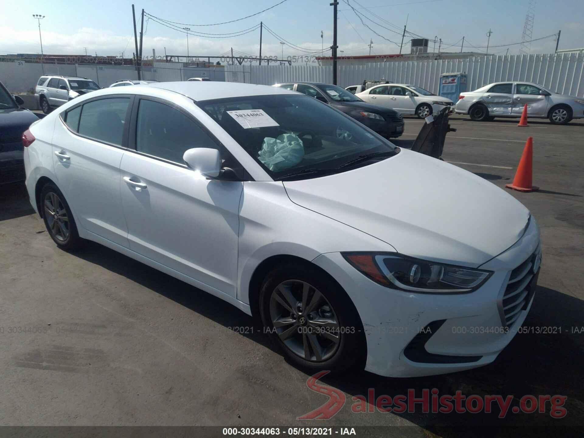 5NPD84LF8JH327204 2018 HYUNDAI ELANTRA