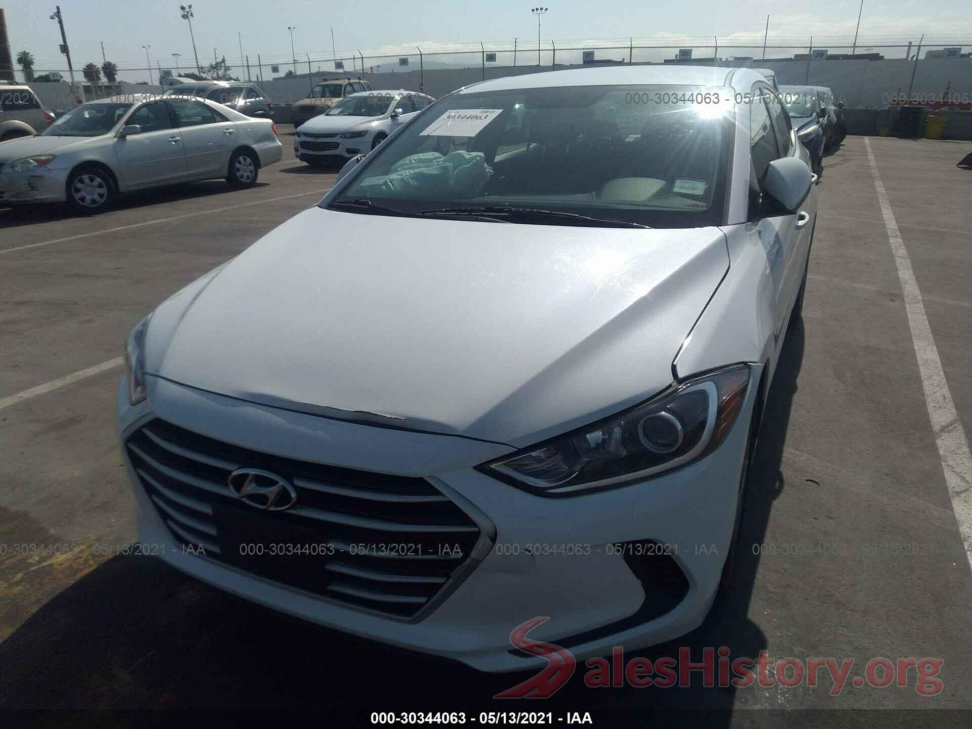 5NPD84LF8JH327204 2018 HYUNDAI ELANTRA