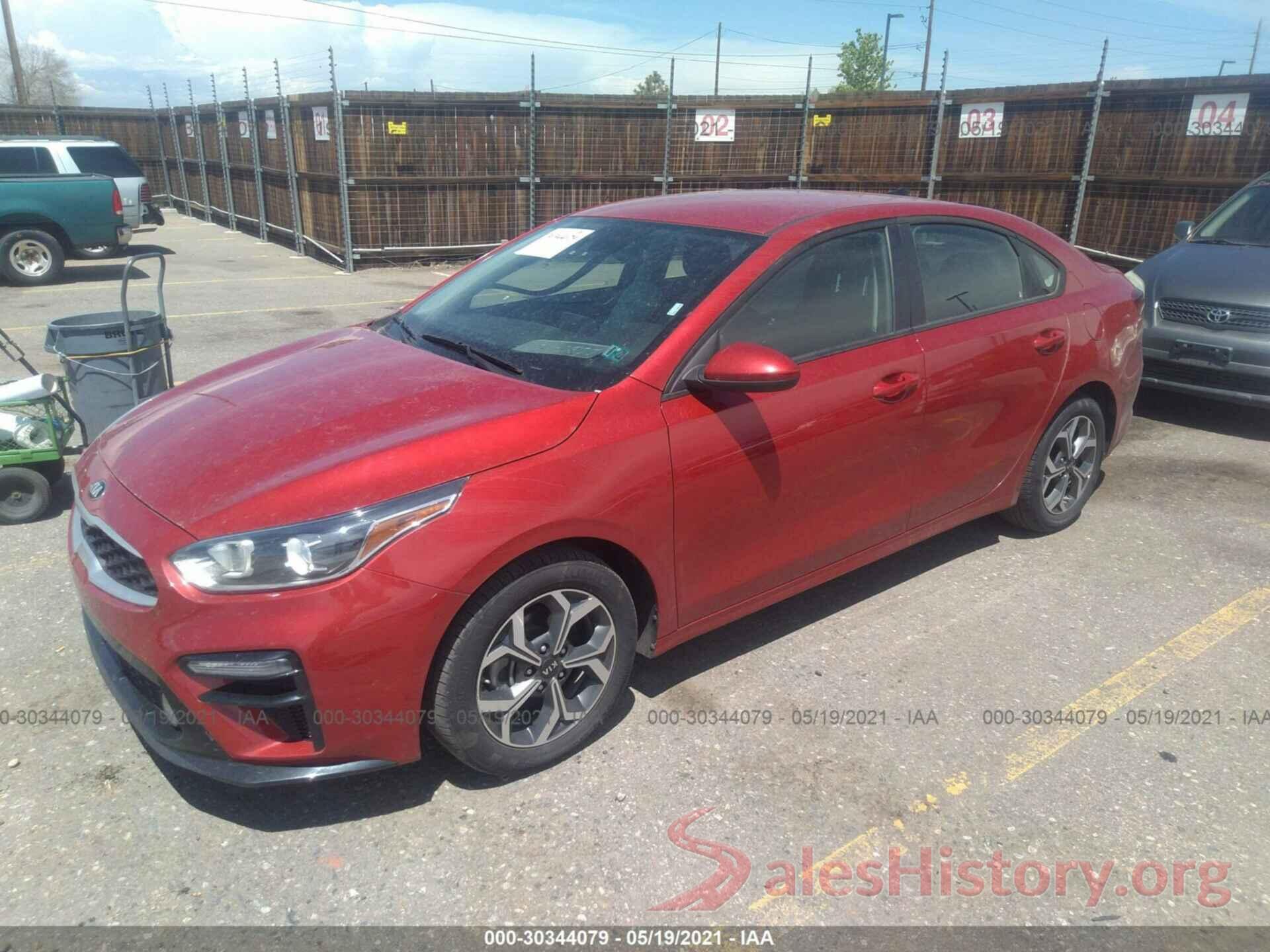 3KPF24AD1LE201141 2020 KIA FORTE