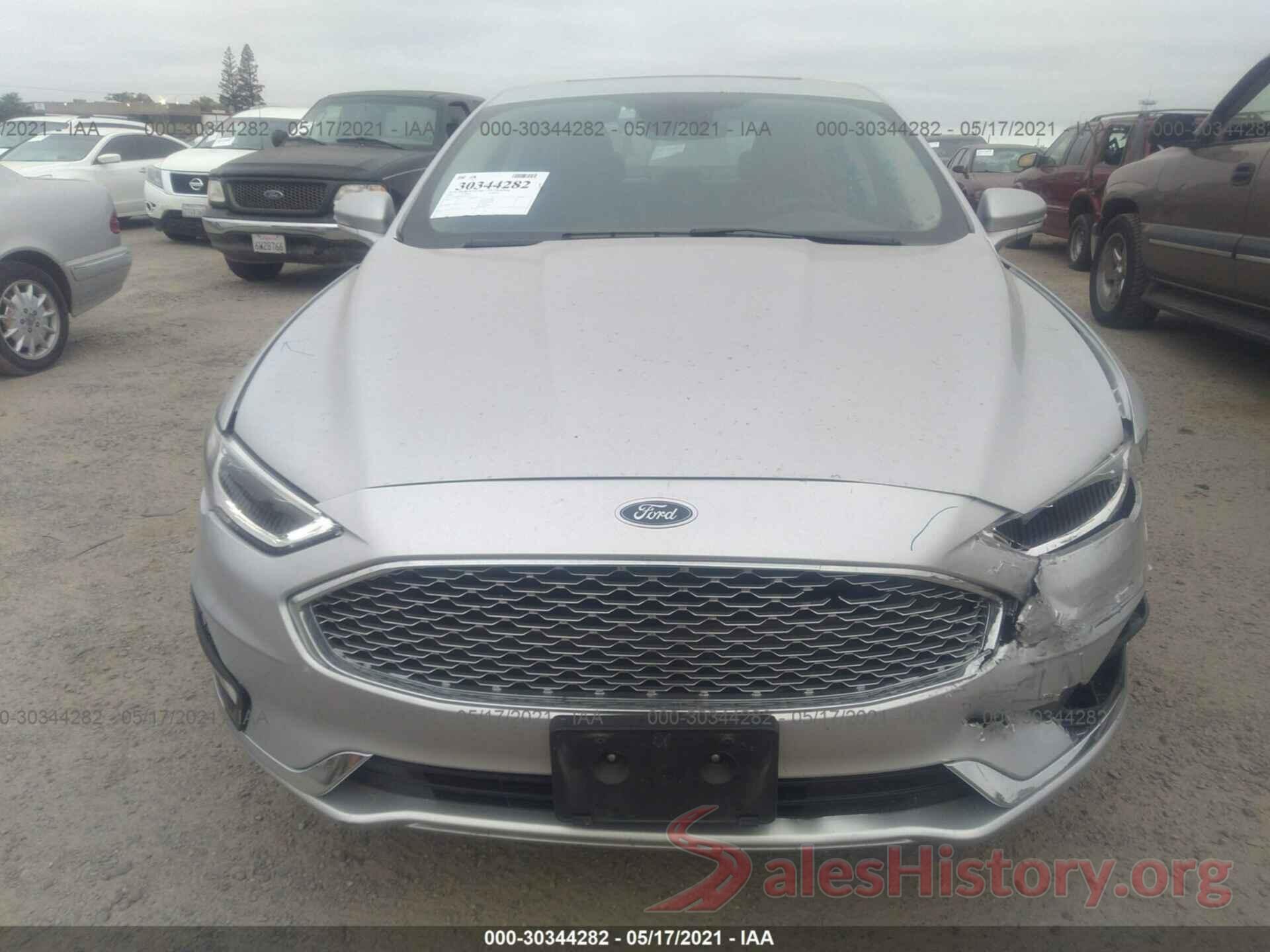 3FA6P0D98KR205119 2019 FORD FUSION