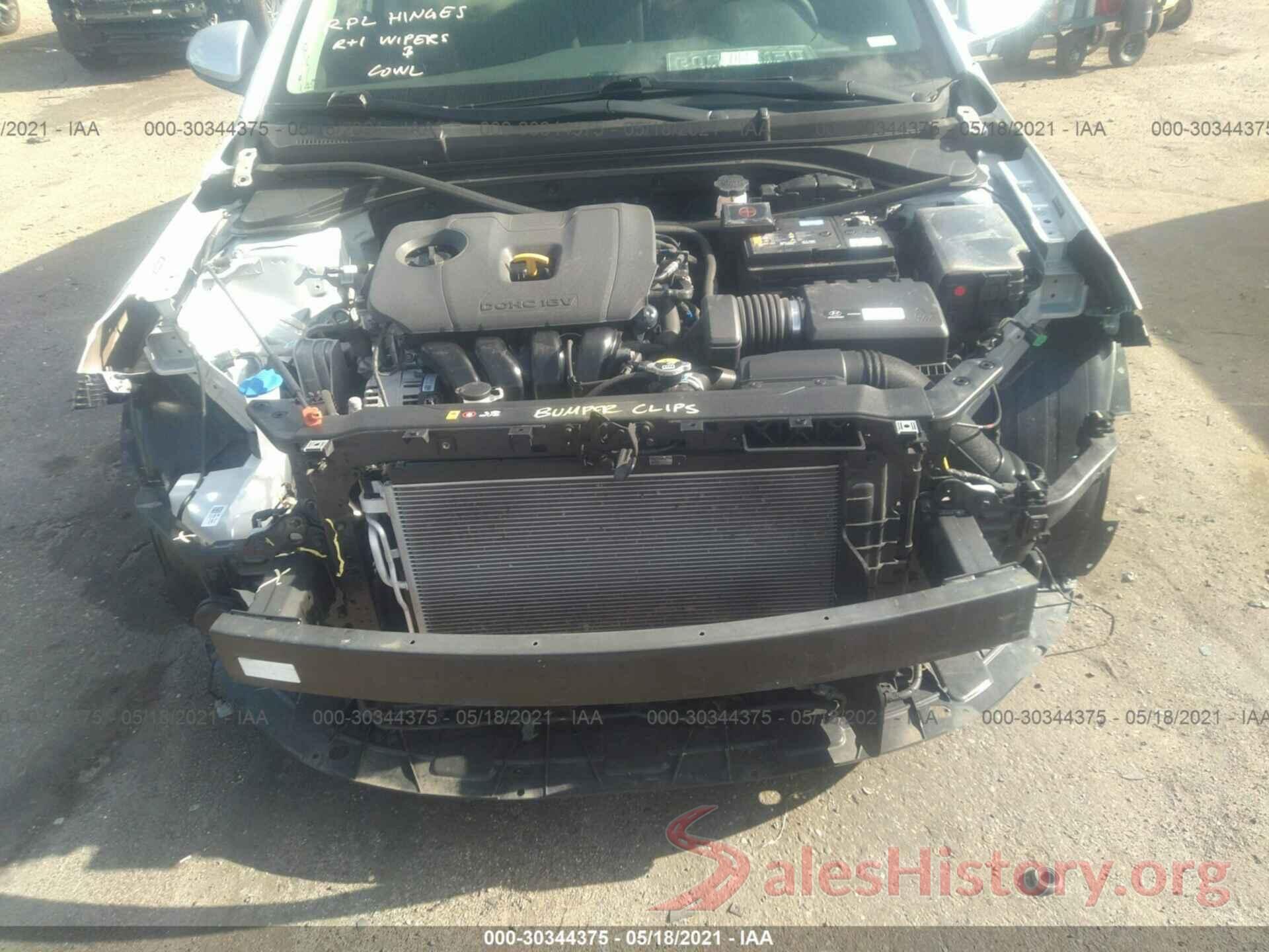 5NPD84LF7KH430261 2019 HYUNDAI ELANTRA