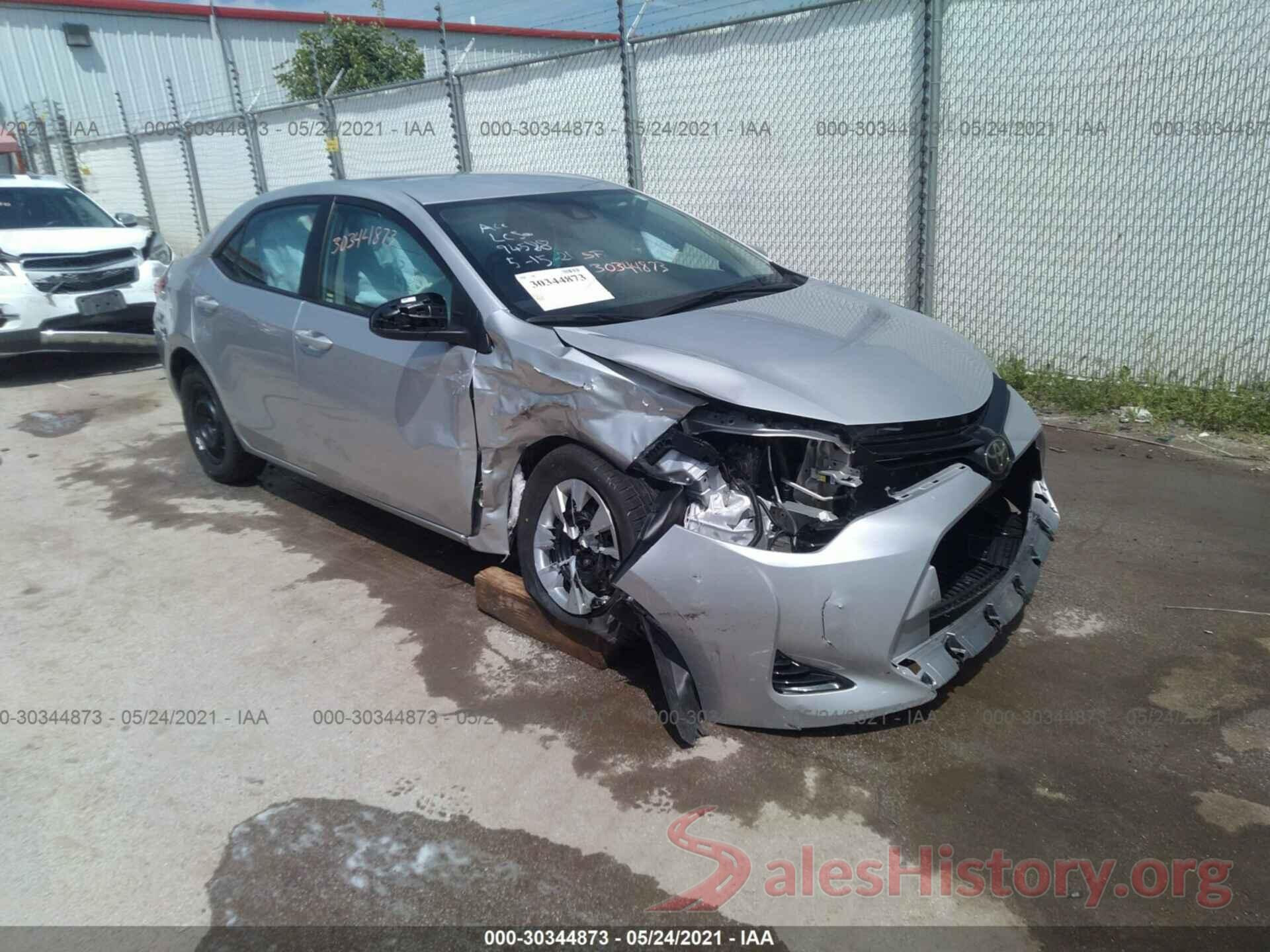 5YFBURHEXJP761658 2018 TOYOTA COROLLA