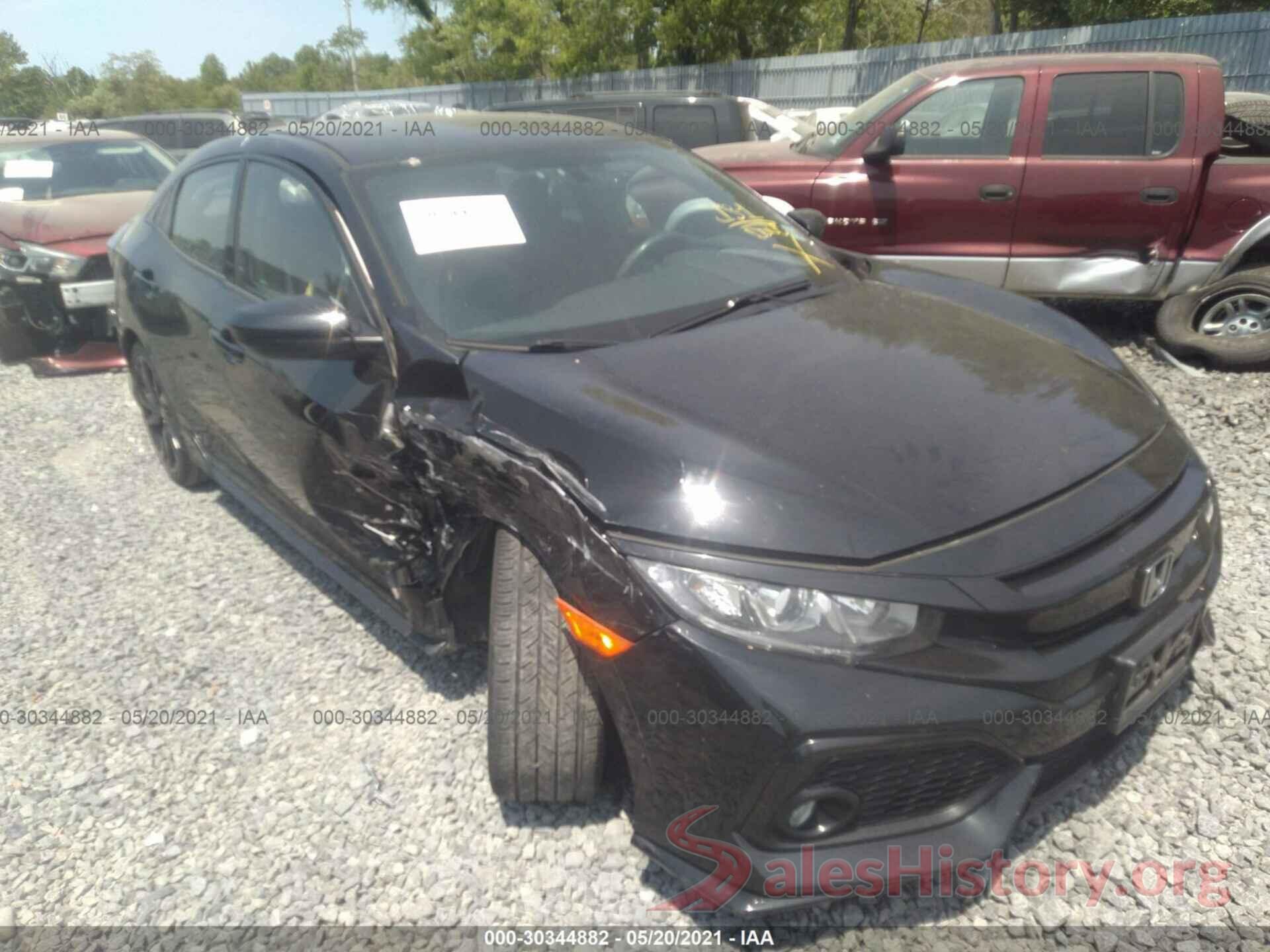 SHHFK7H45HU402564 2017 HONDA CIVIC HATCHBACK