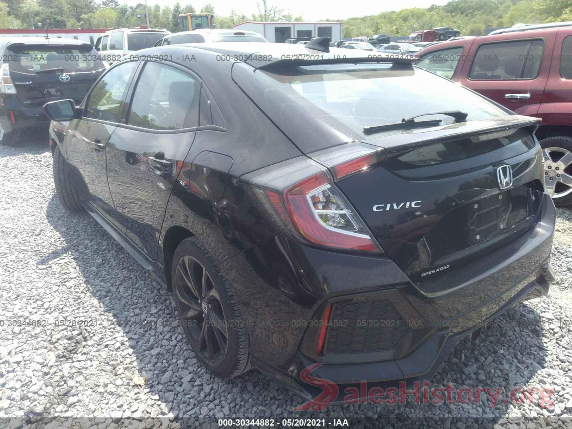 SHHFK7H45HU402564 2017 HONDA CIVIC HATCHBACK