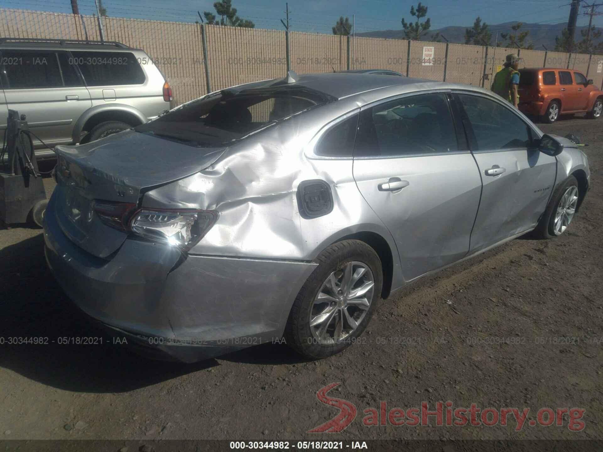 1G1ZD5ST6KF146010 2019 CHEVROLET MALIBU