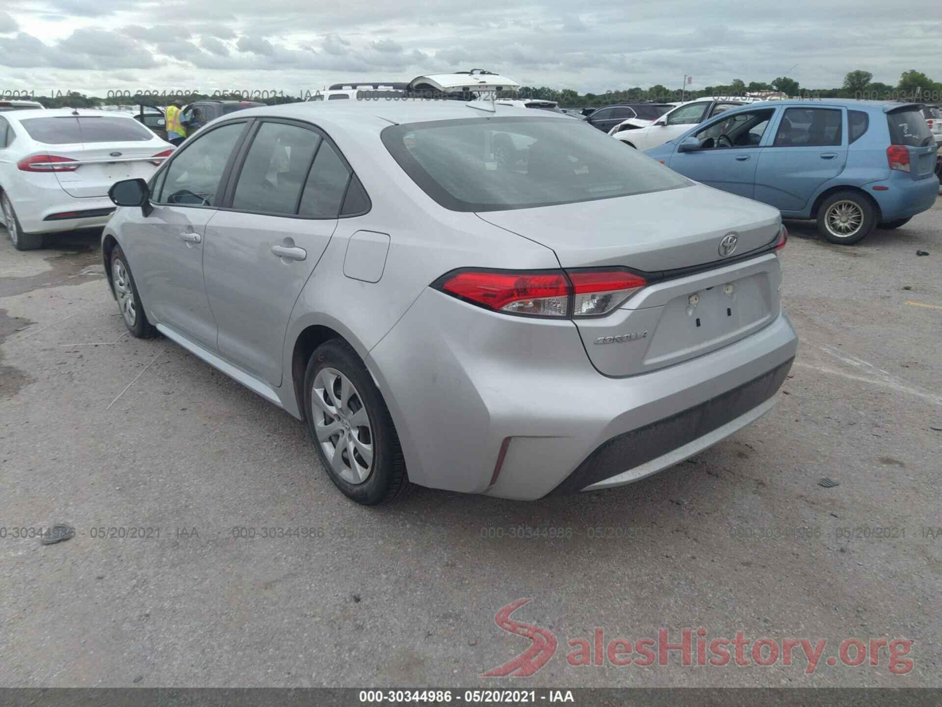 5YFEPRAE9LP005837 2020 TOYOTA COROLLA