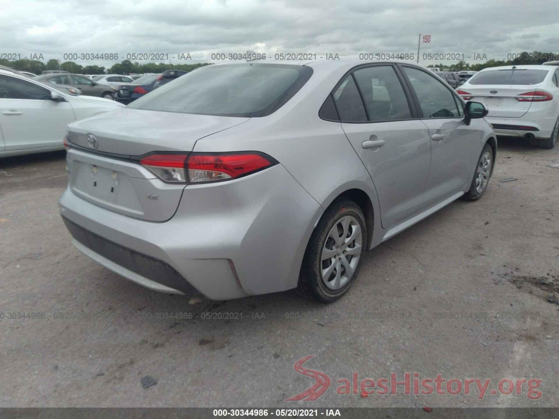 5YFEPRAE9LP005837 2020 TOYOTA COROLLA