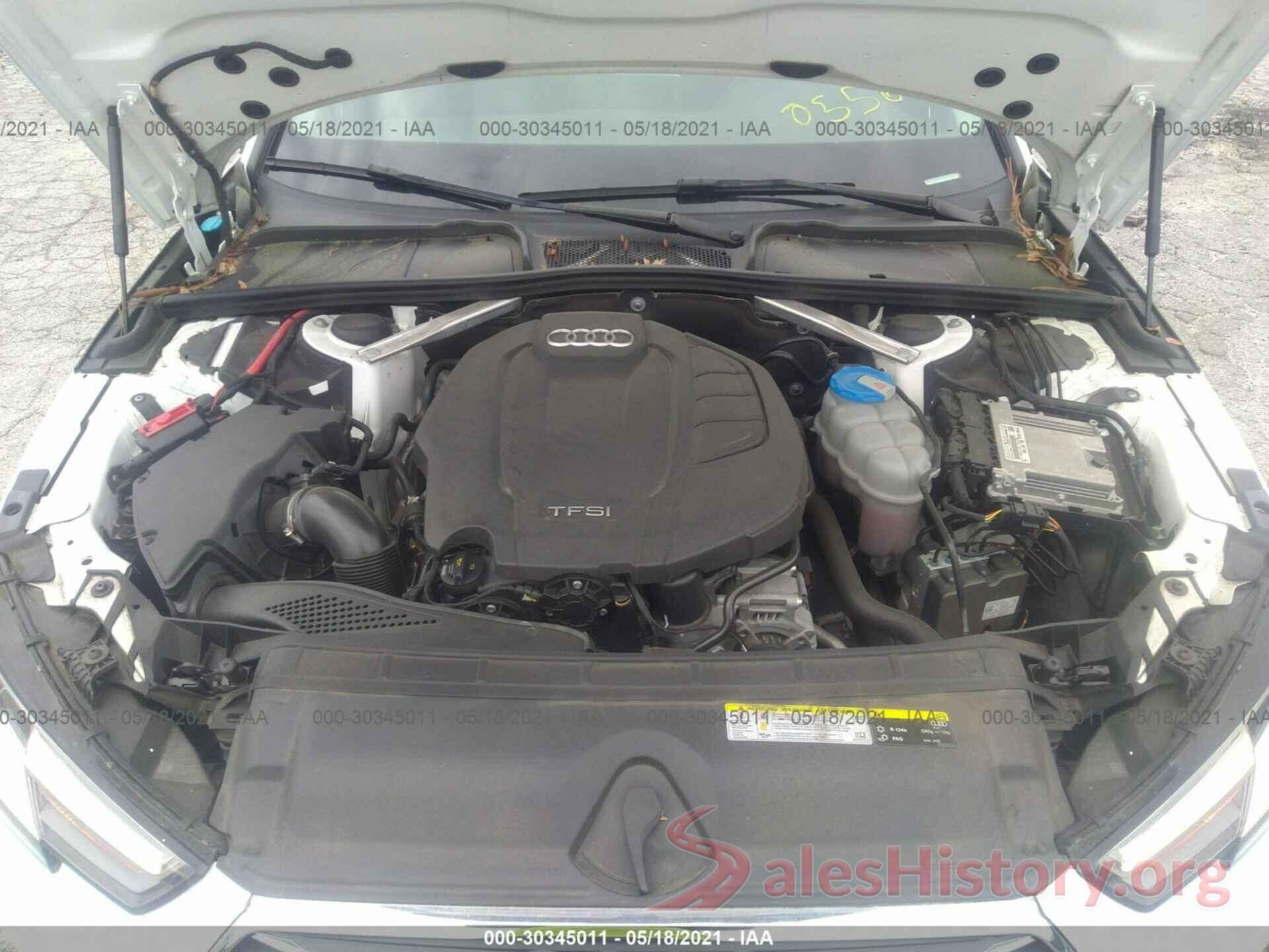 WAUKMAF40HN055640 2017 AUDI A4