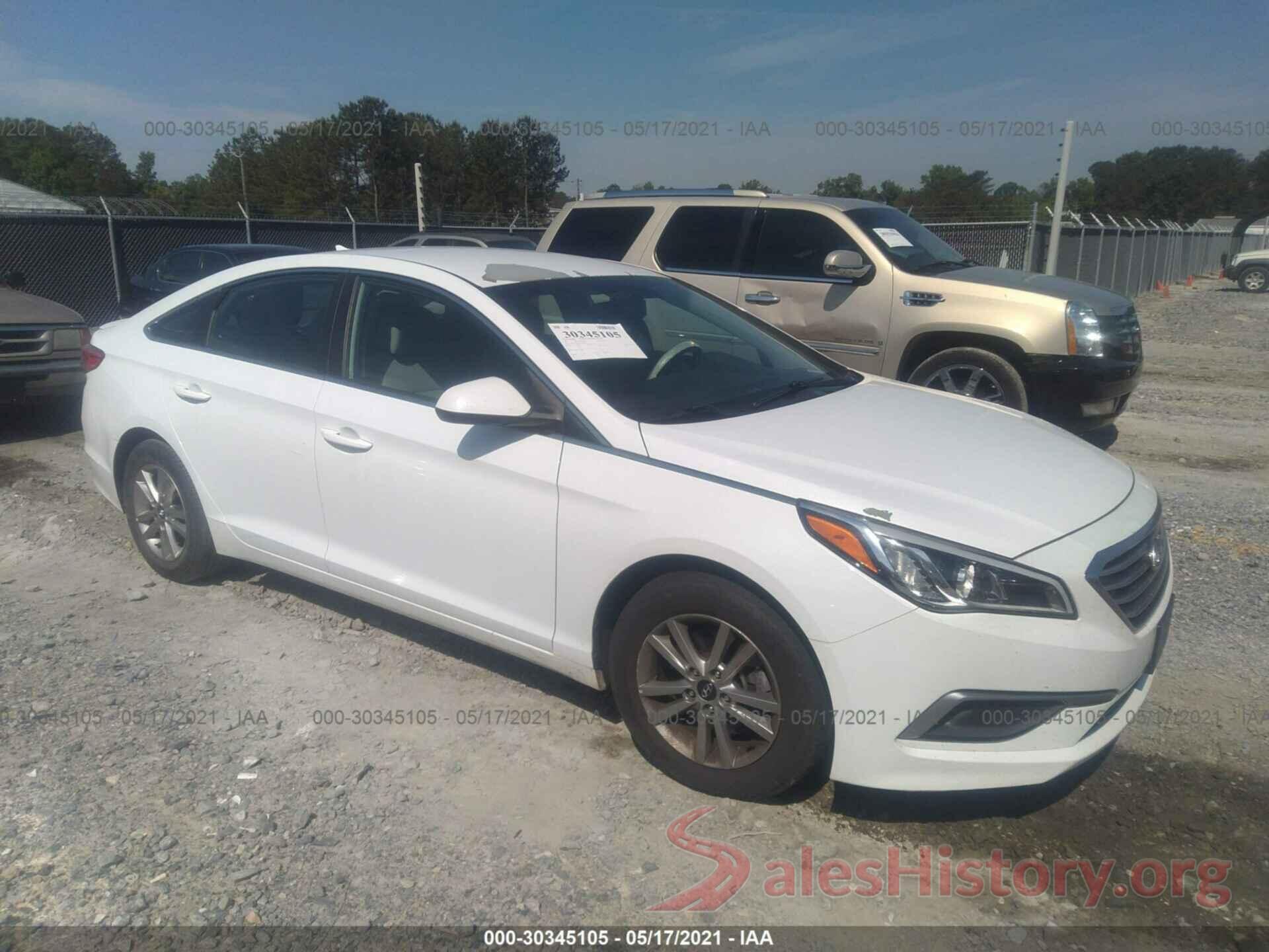 5NPE24AF6GH391128 2016 HYUNDAI SONATA