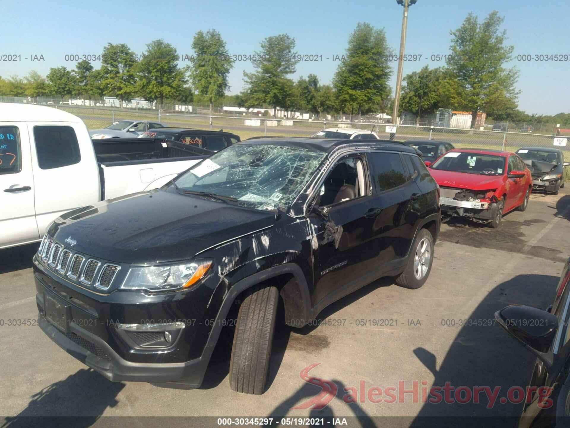 3C4NJDBB1KT713892 2019 JEEP COMPASS