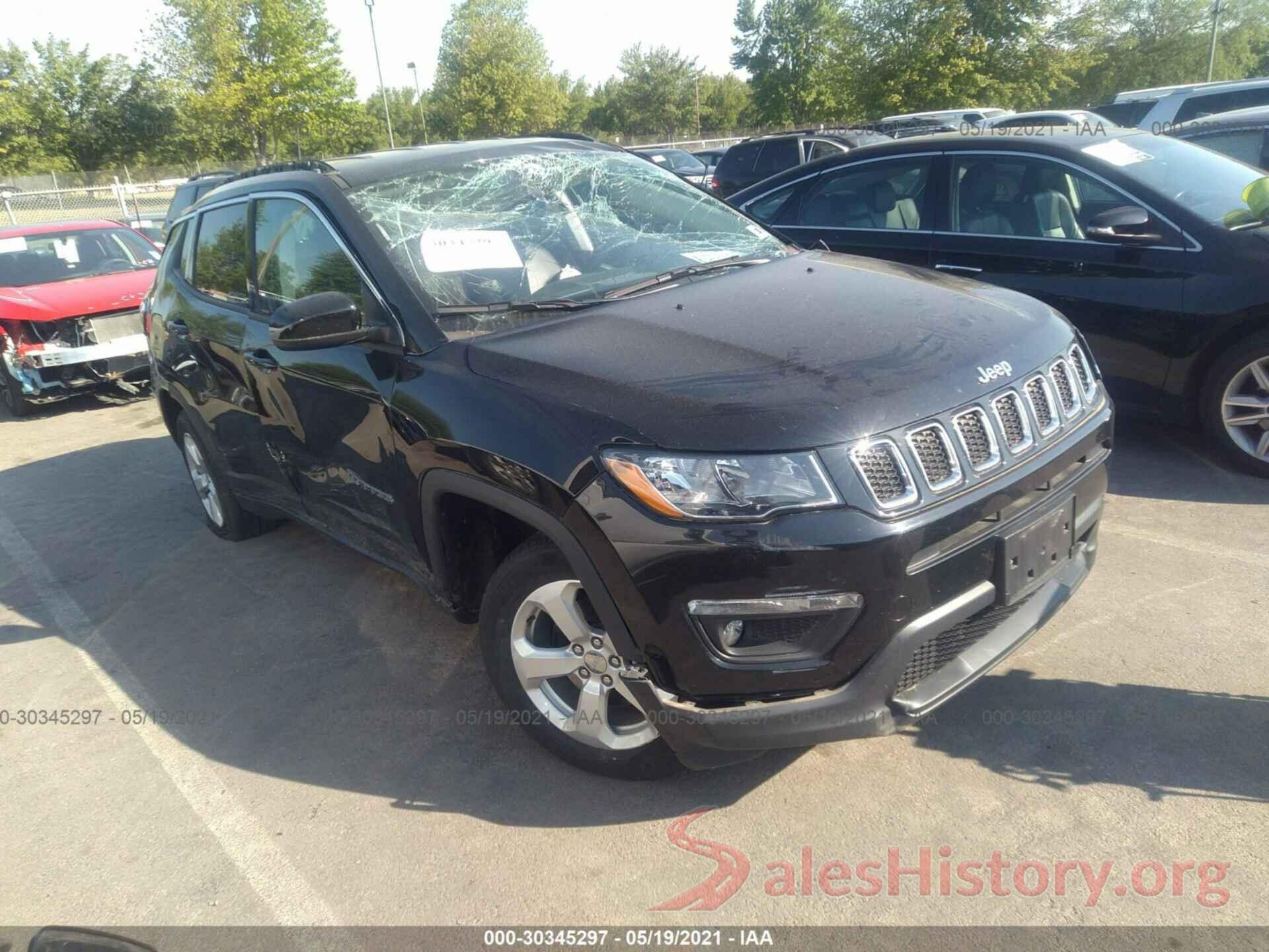 3C4NJDBB1KT713892 2019 JEEP COMPASS