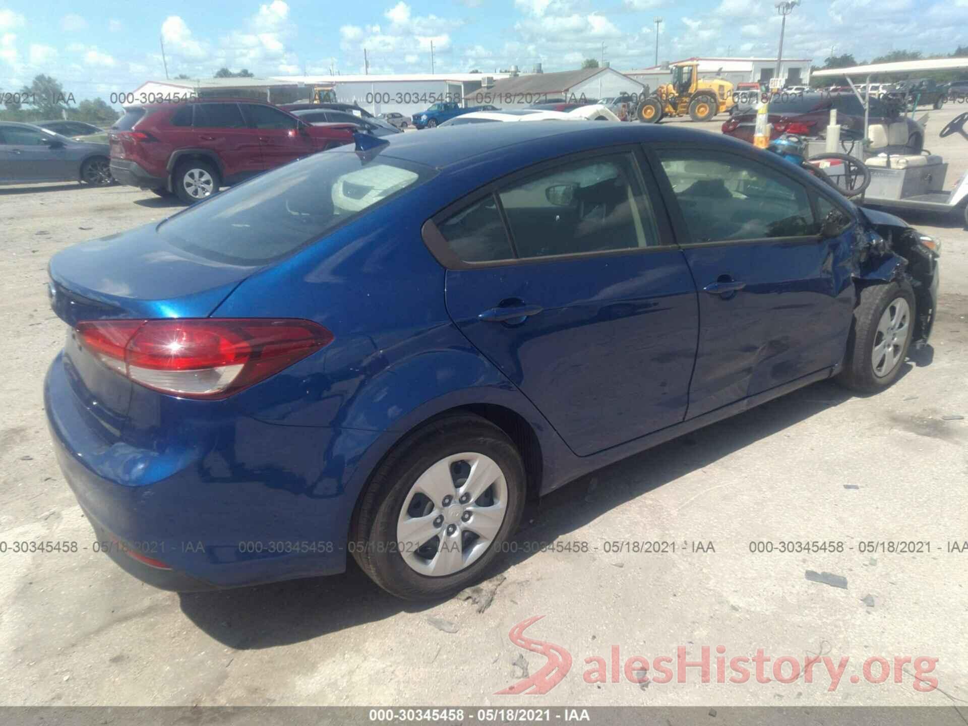 3KPFK4A72JE257354 2018 KIA FORTE