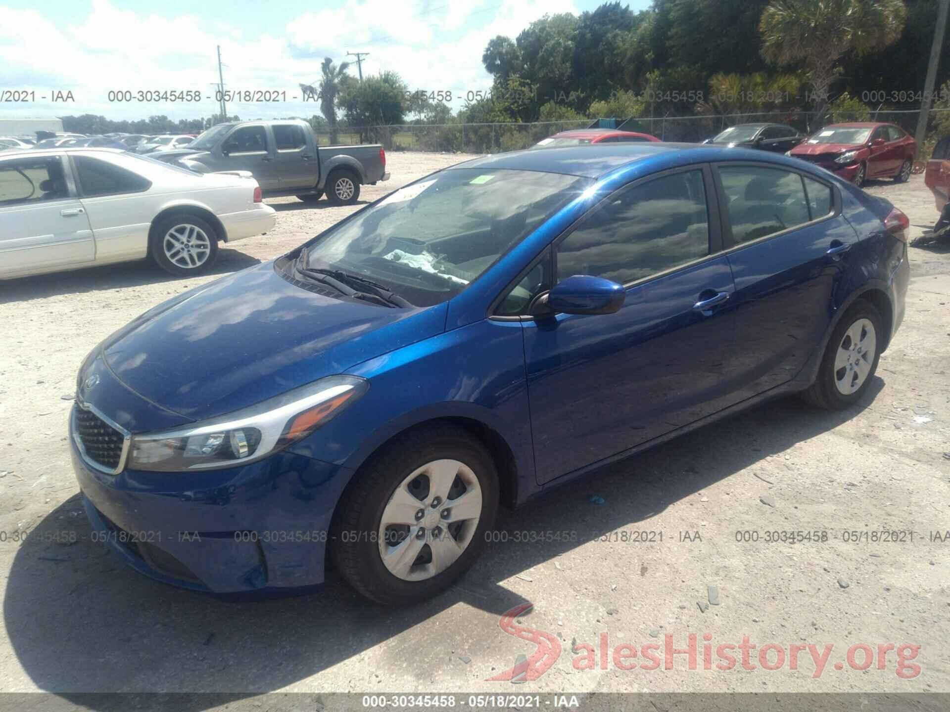 3KPFK4A72JE257354 2018 KIA FORTE