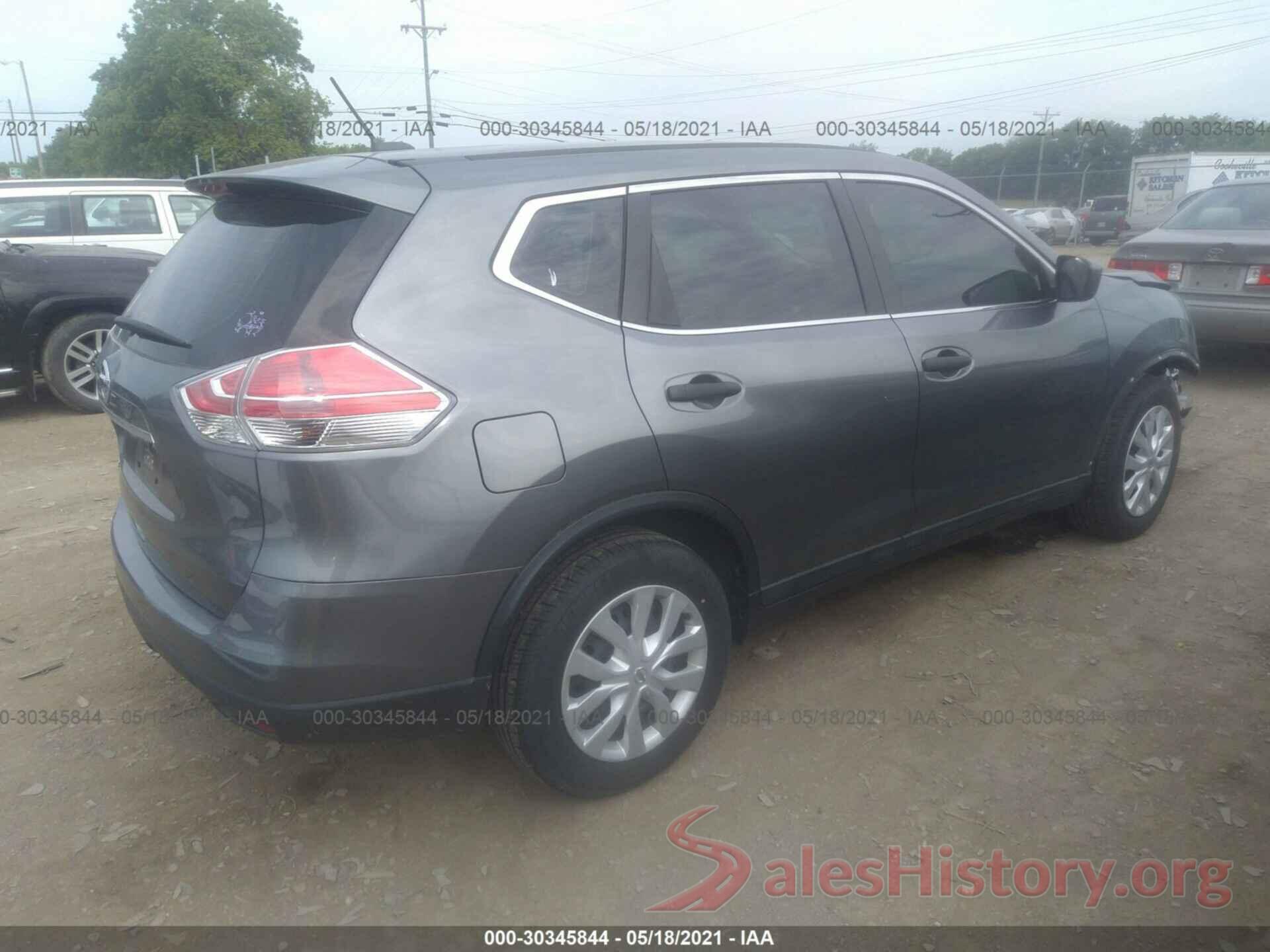 5N1AT2MT1GC824993 2016 NISSAN ROGUE