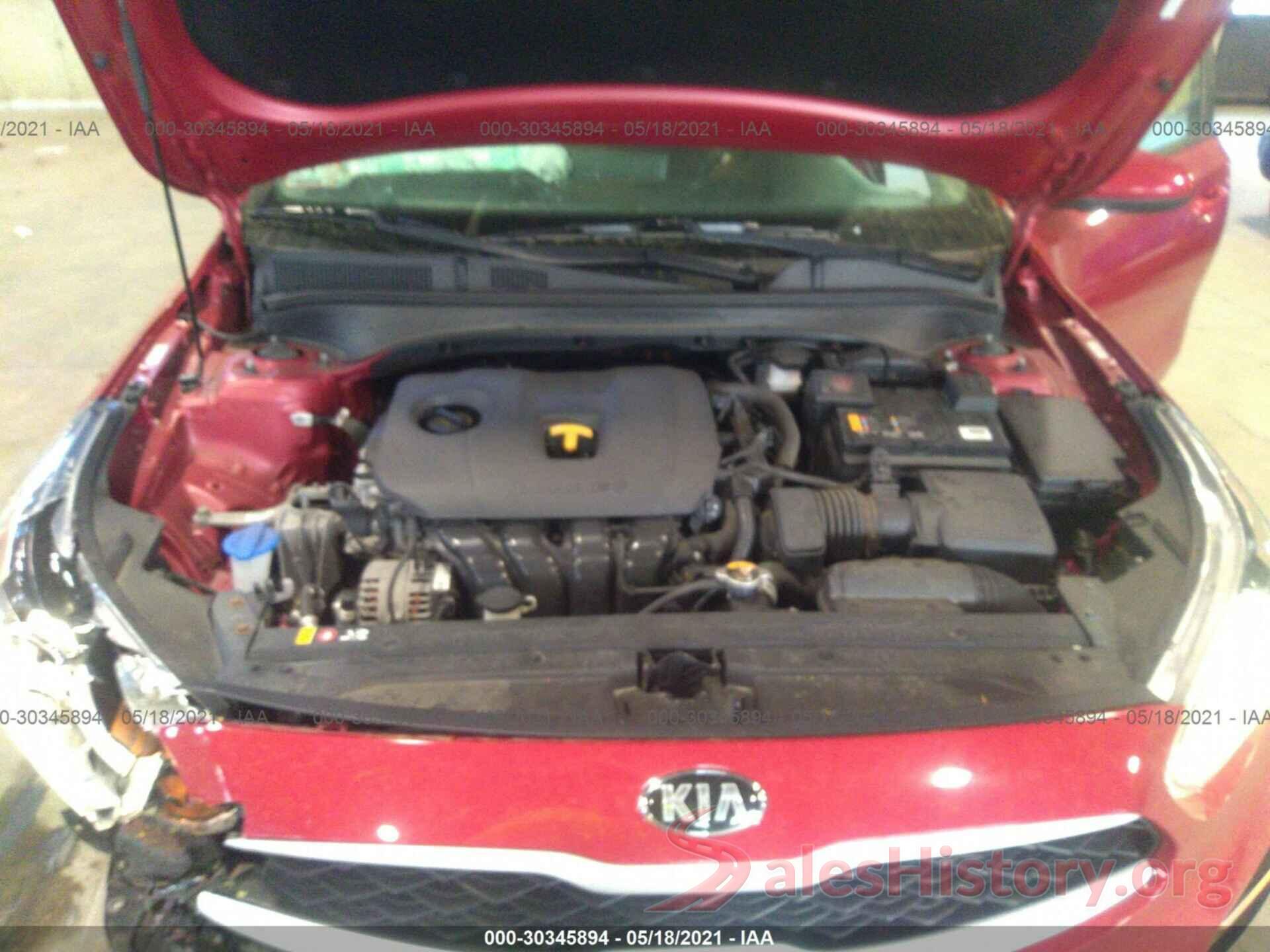 3KPF24AD6KE032457 2019 KIA FORTE