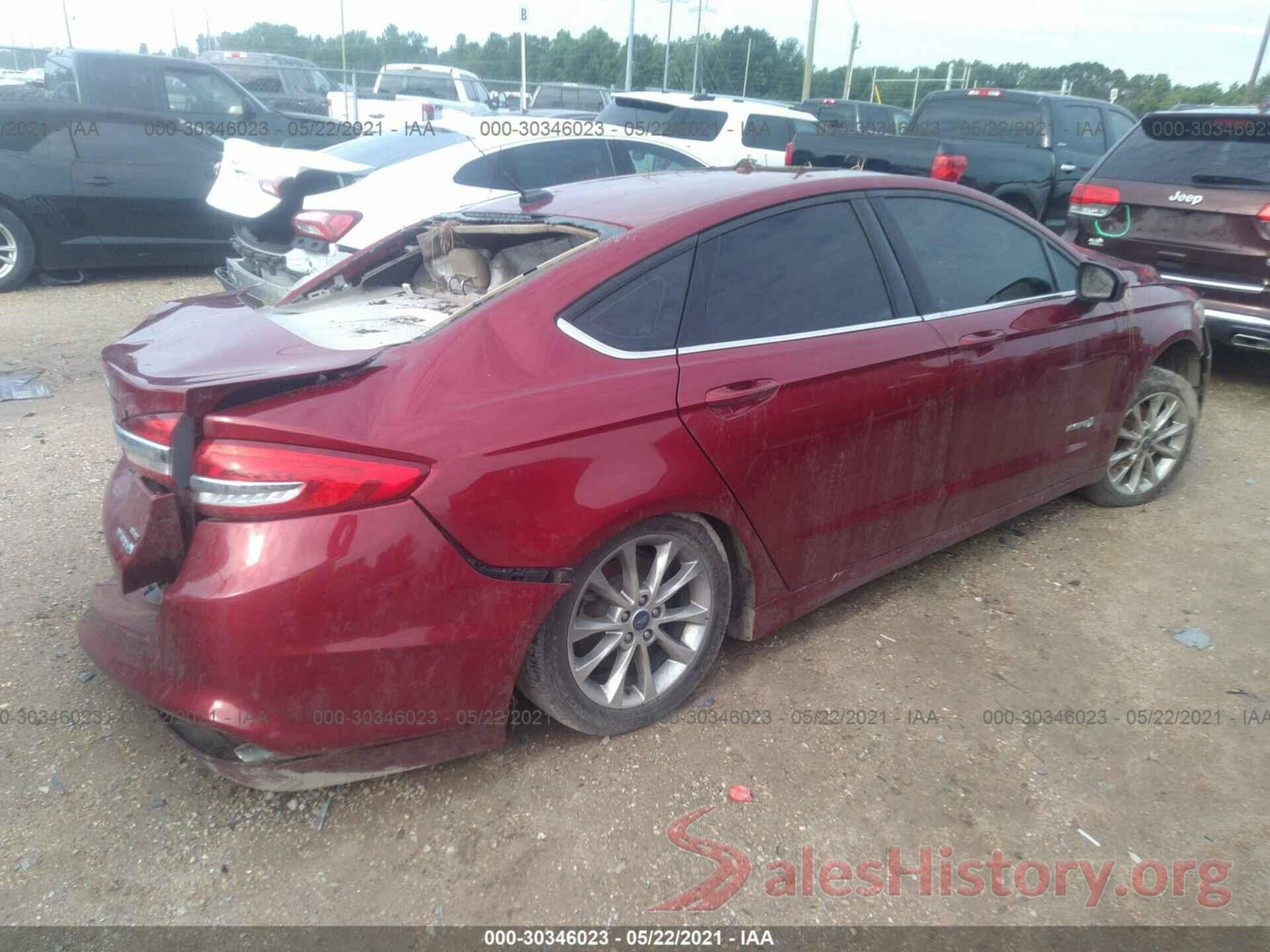 3FA6P0LU5HR258746 2017 FORD FUSION