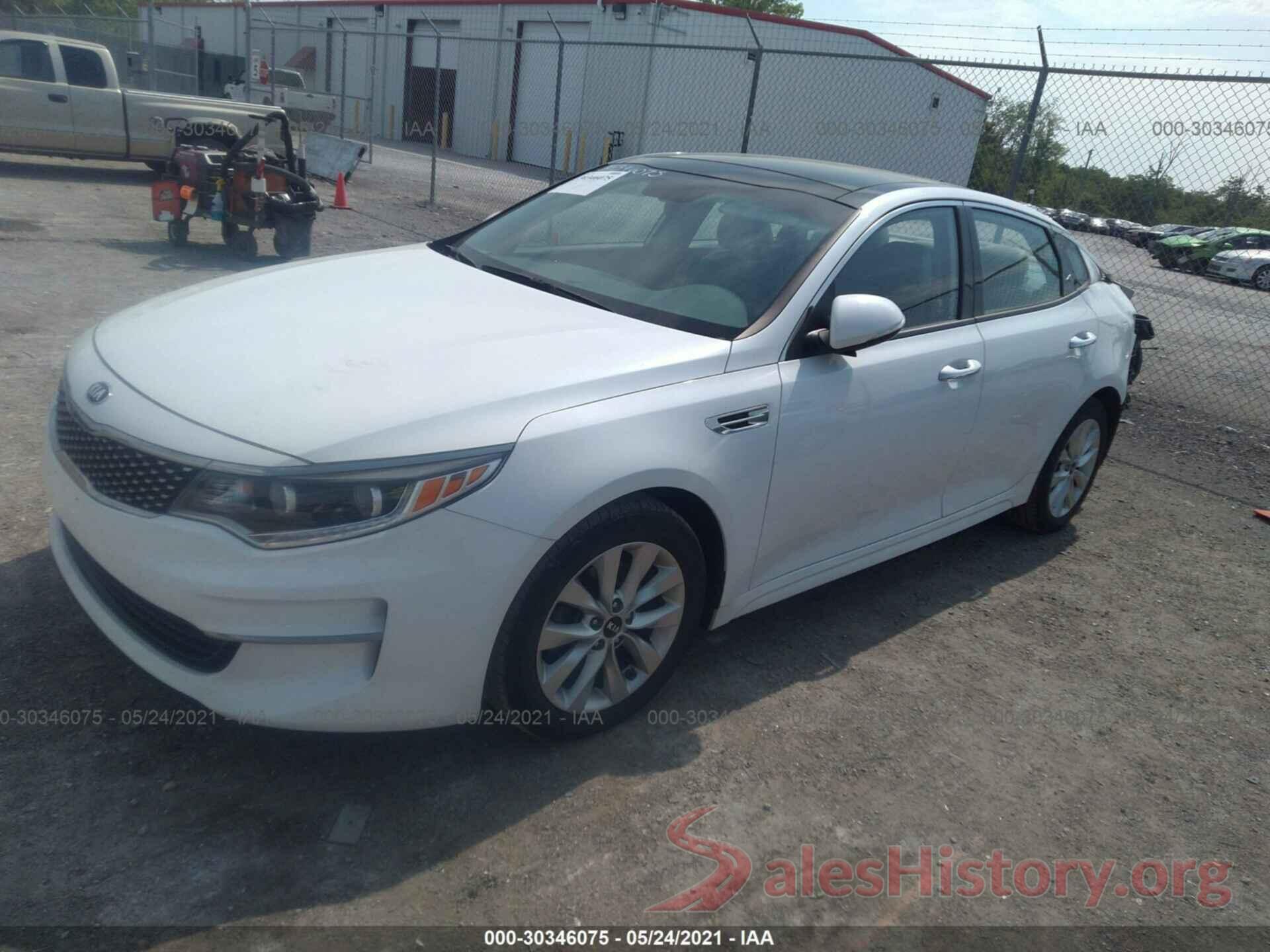 5XXGU4L30GG085074 2016 KIA OPTIMA