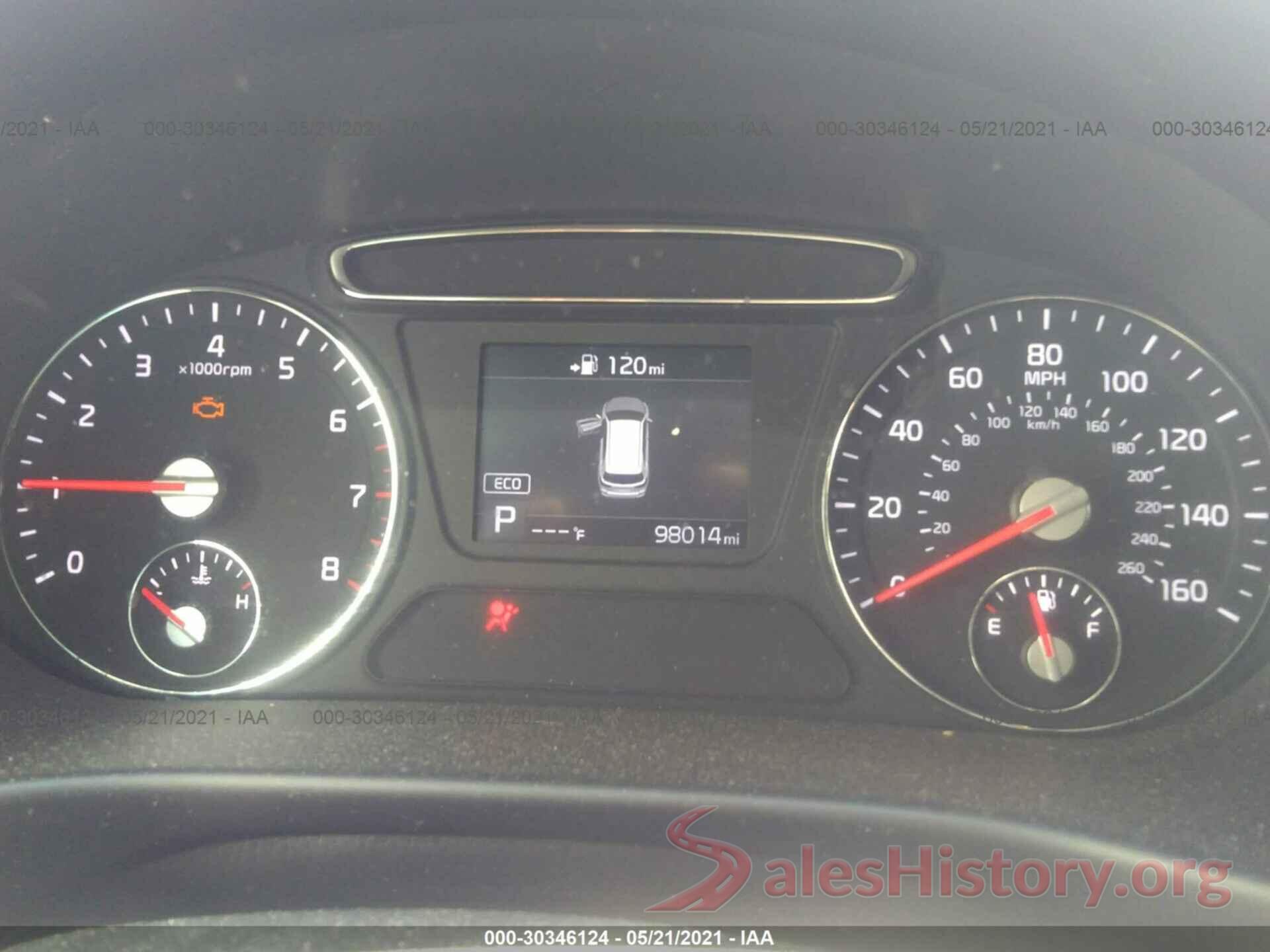 5XYPG4A38KG554121 2019 KIA SORENTO