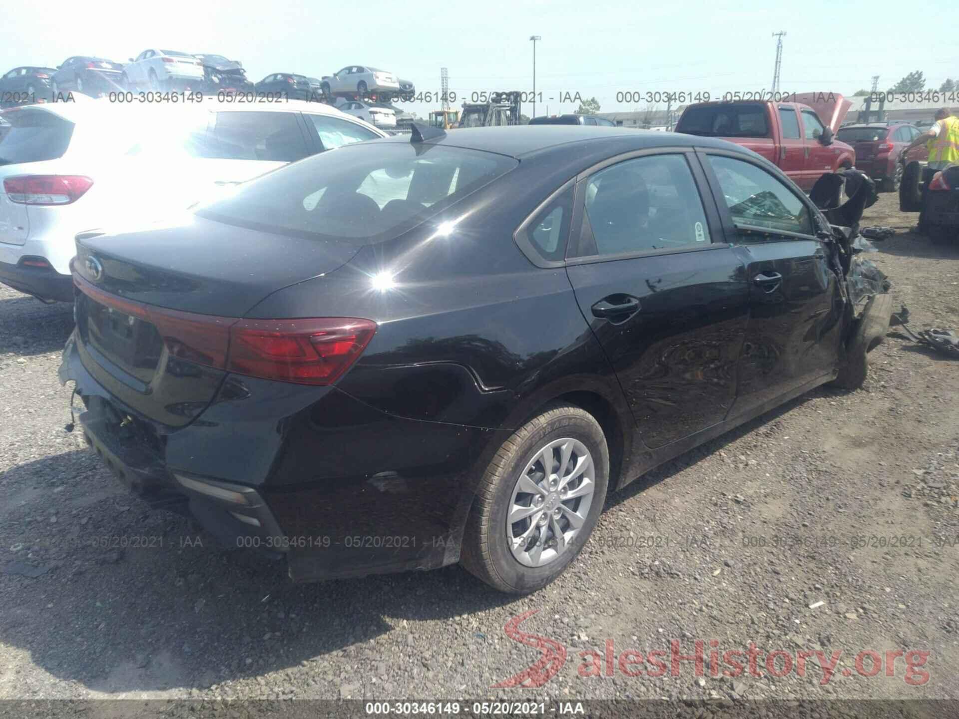 3KPF24AD6LE236158 2020 KIA FORTE