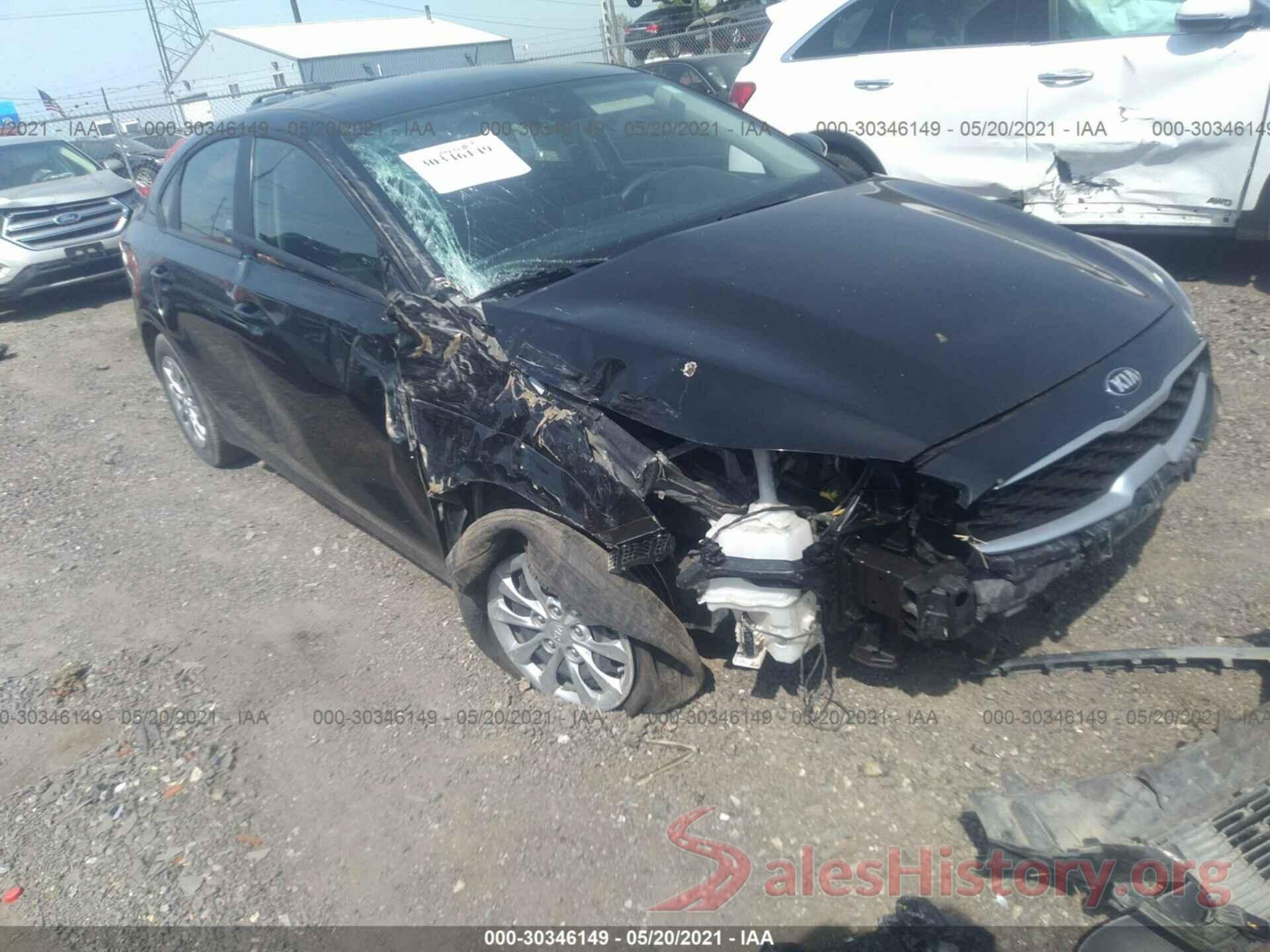 3KPF24AD6LE236158 2020 KIA FORTE