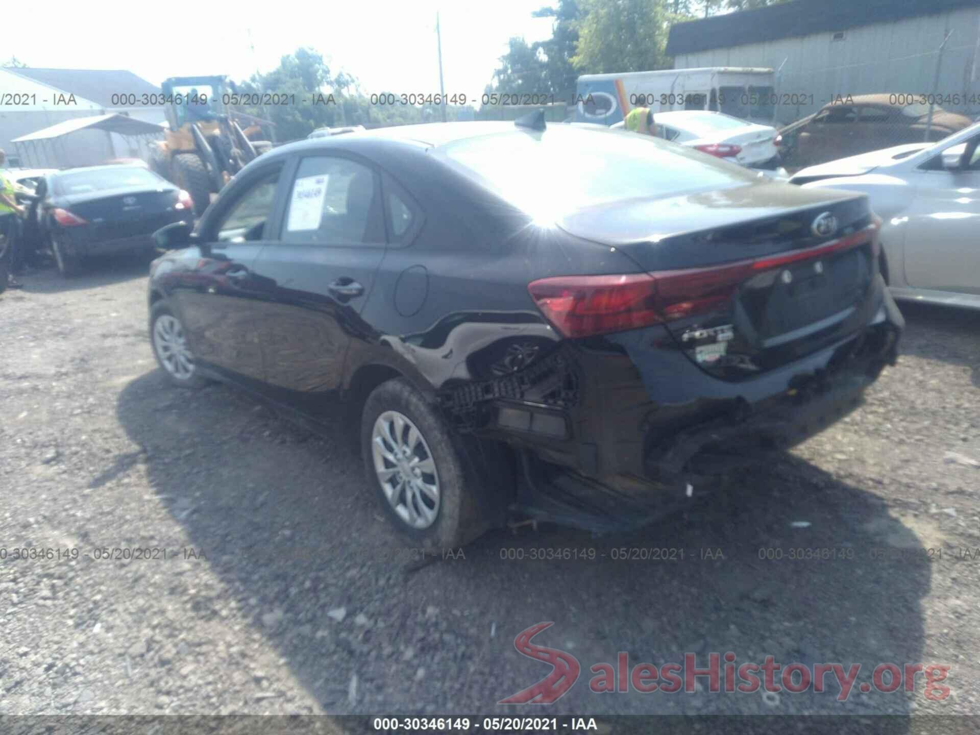 3KPF24AD6LE236158 2020 KIA FORTE