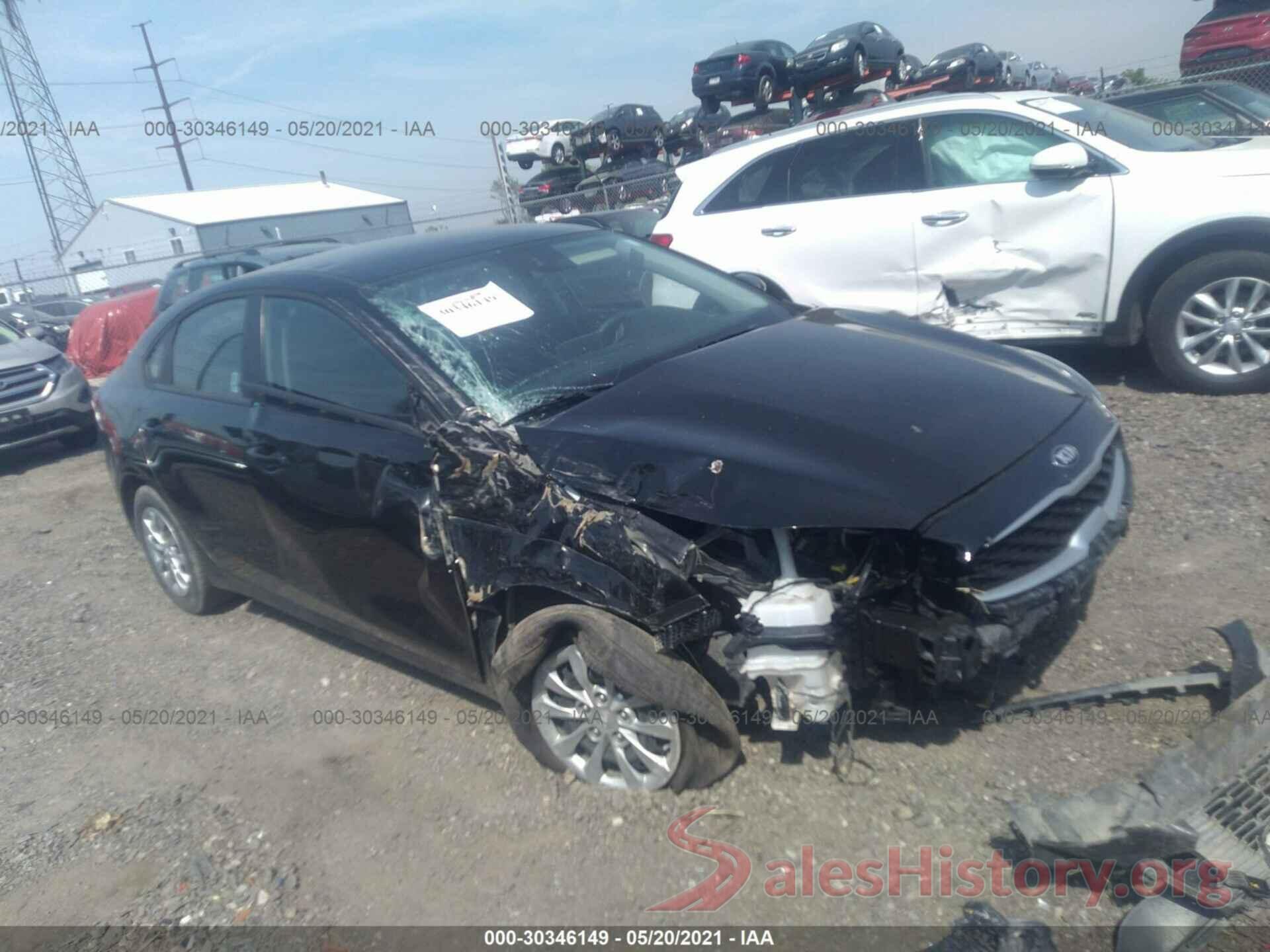 3KPF24AD6LE236158 2020 KIA FORTE