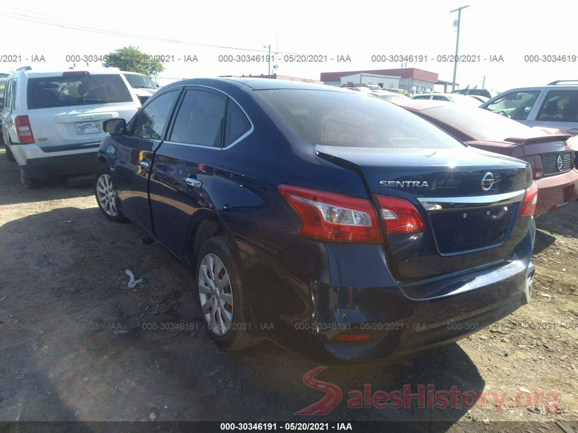 3N1AB7AP2GY213585 2016 NISSAN SENTRA