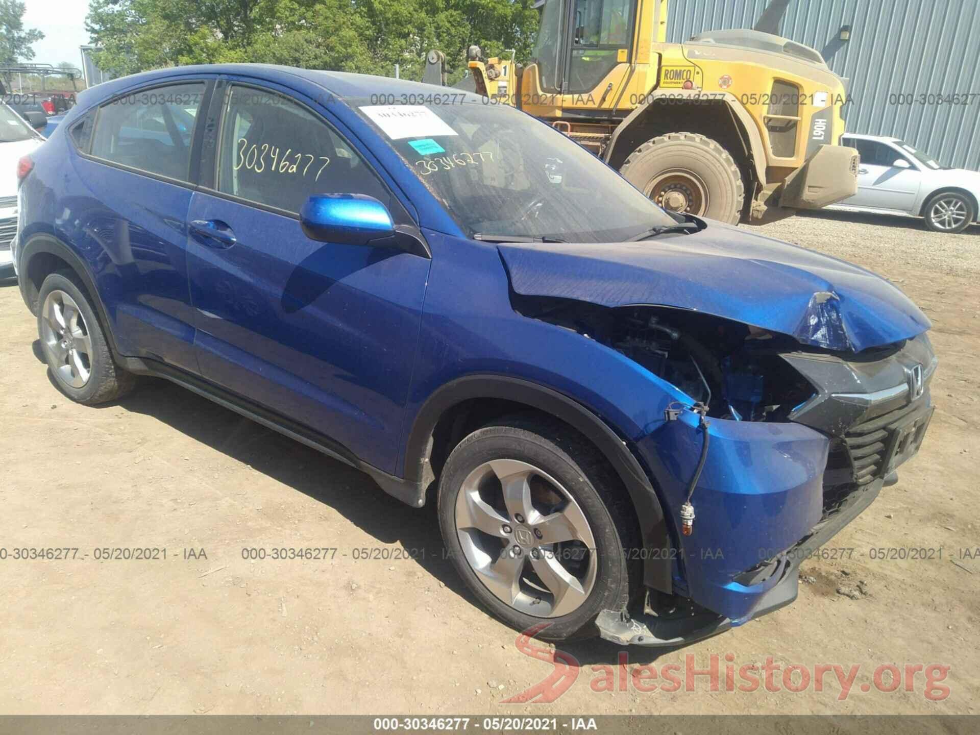 3CZRU6H39JG718750 2018 HONDA HR-V