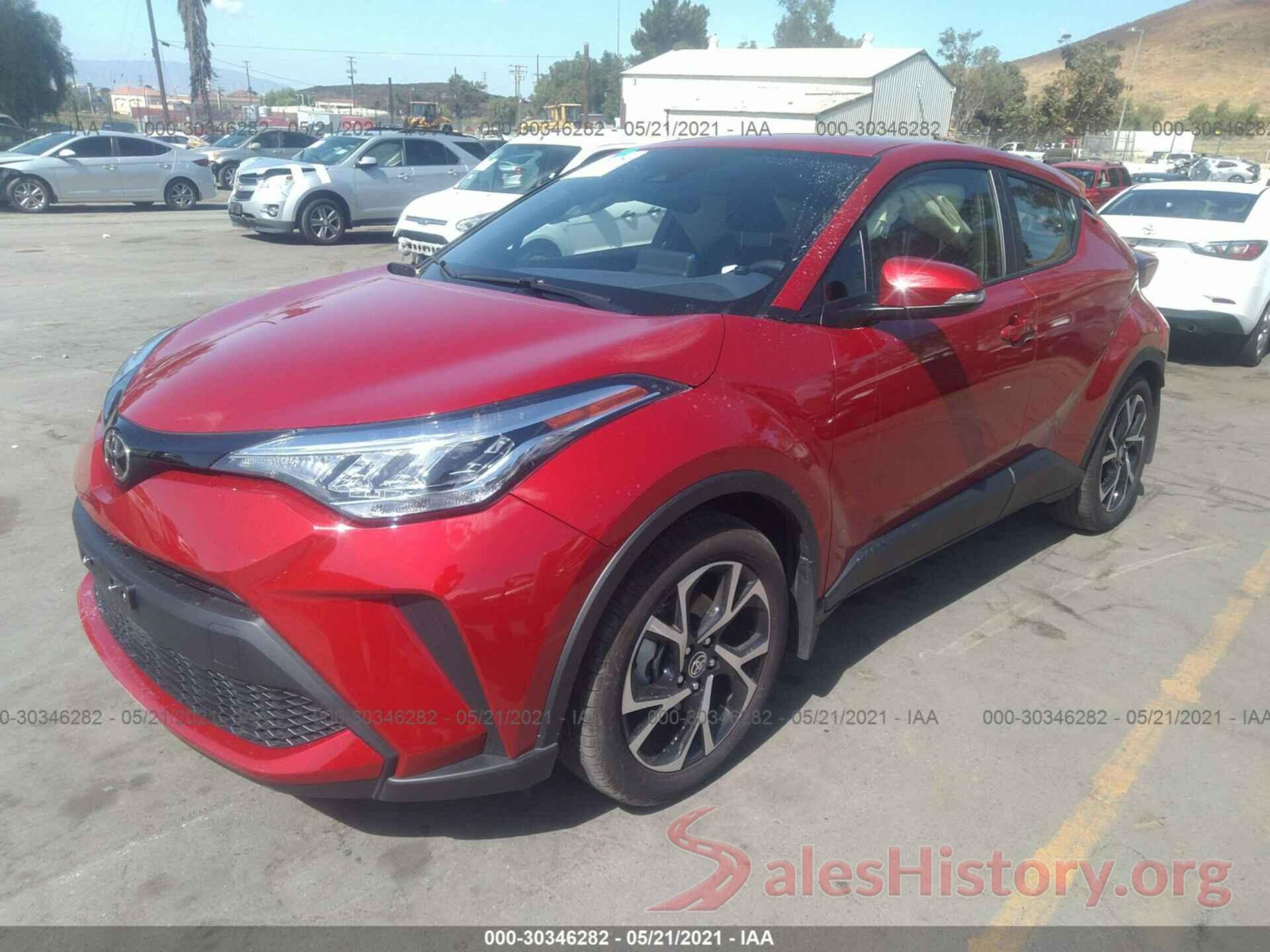 JTNKHMBX6M1105818 2021 TOYOTA C-HR