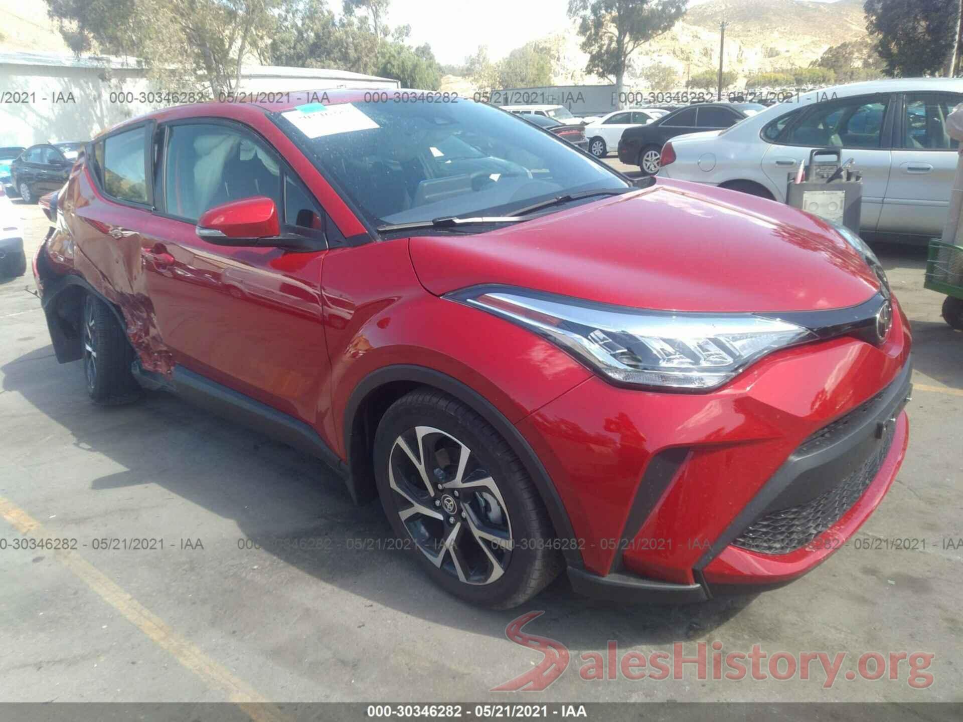 JTNKHMBX6M1105818 2021 TOYOTA C-HR